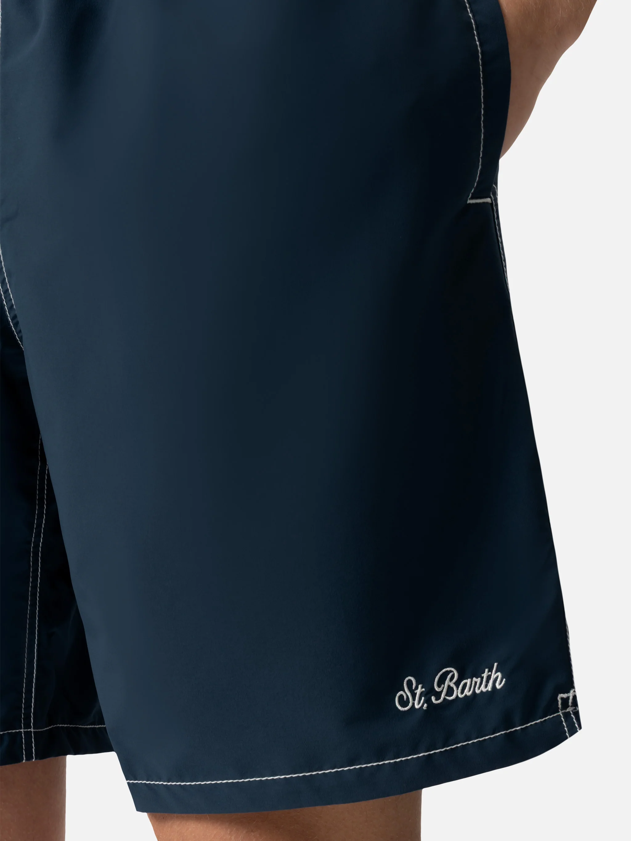 Costume mare lungo Patmos blu navy - Image 6