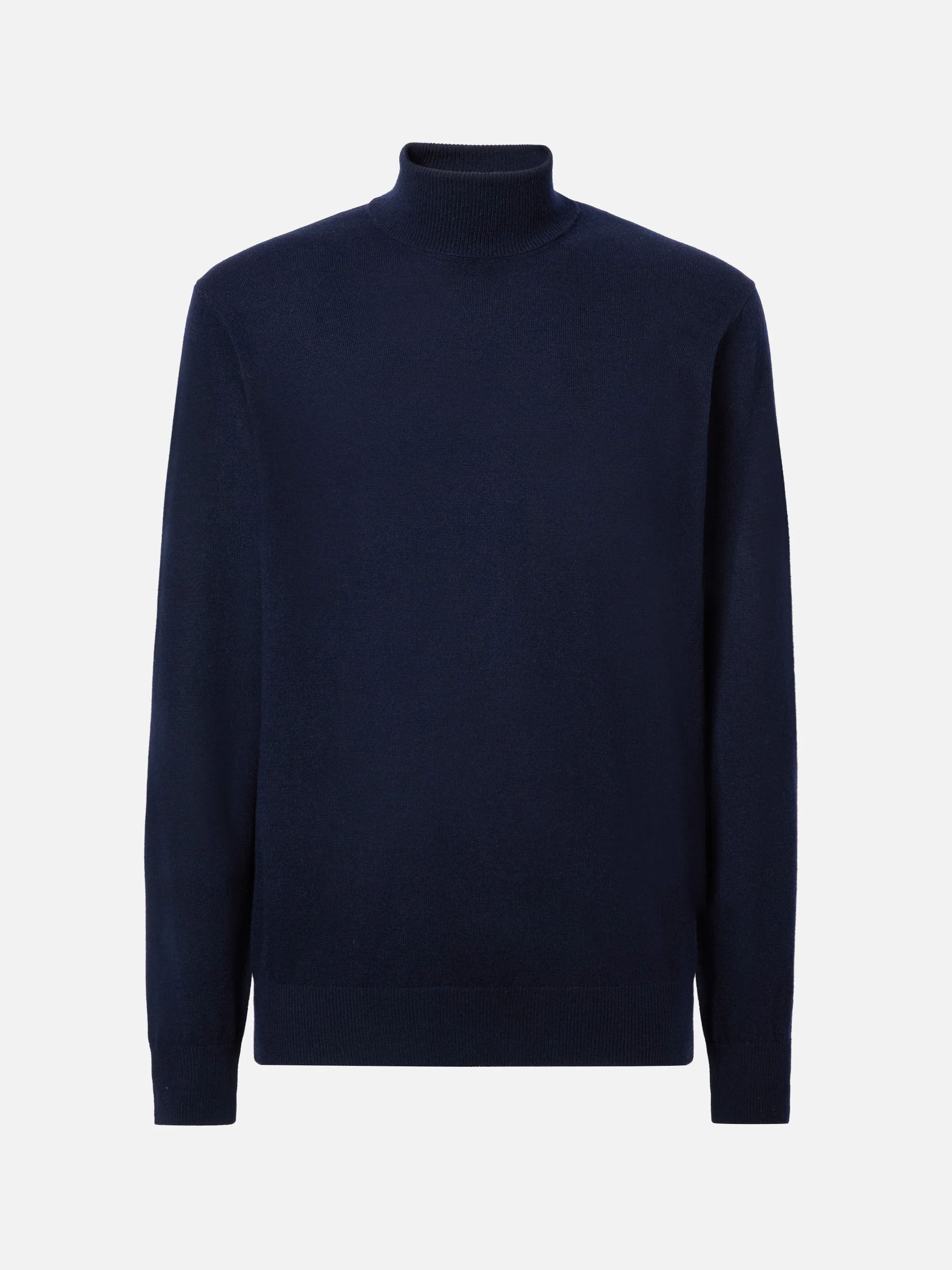 Dolcevita Bond in lana merino e cashmere blu notte - Image 5