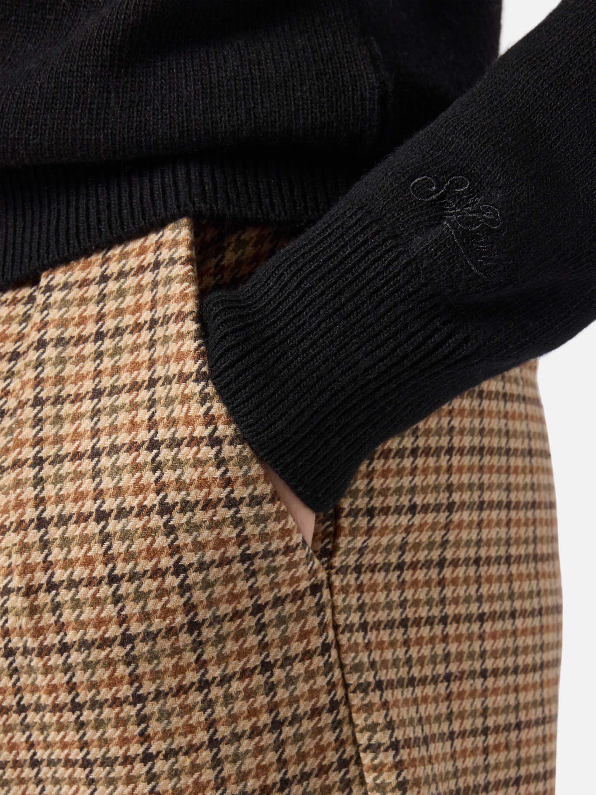 Girocollo New Queen in misto cashmere con jacquard Vacanze di Natale | VACANZE DI NATALE SPECIAL EDITION - Image 3