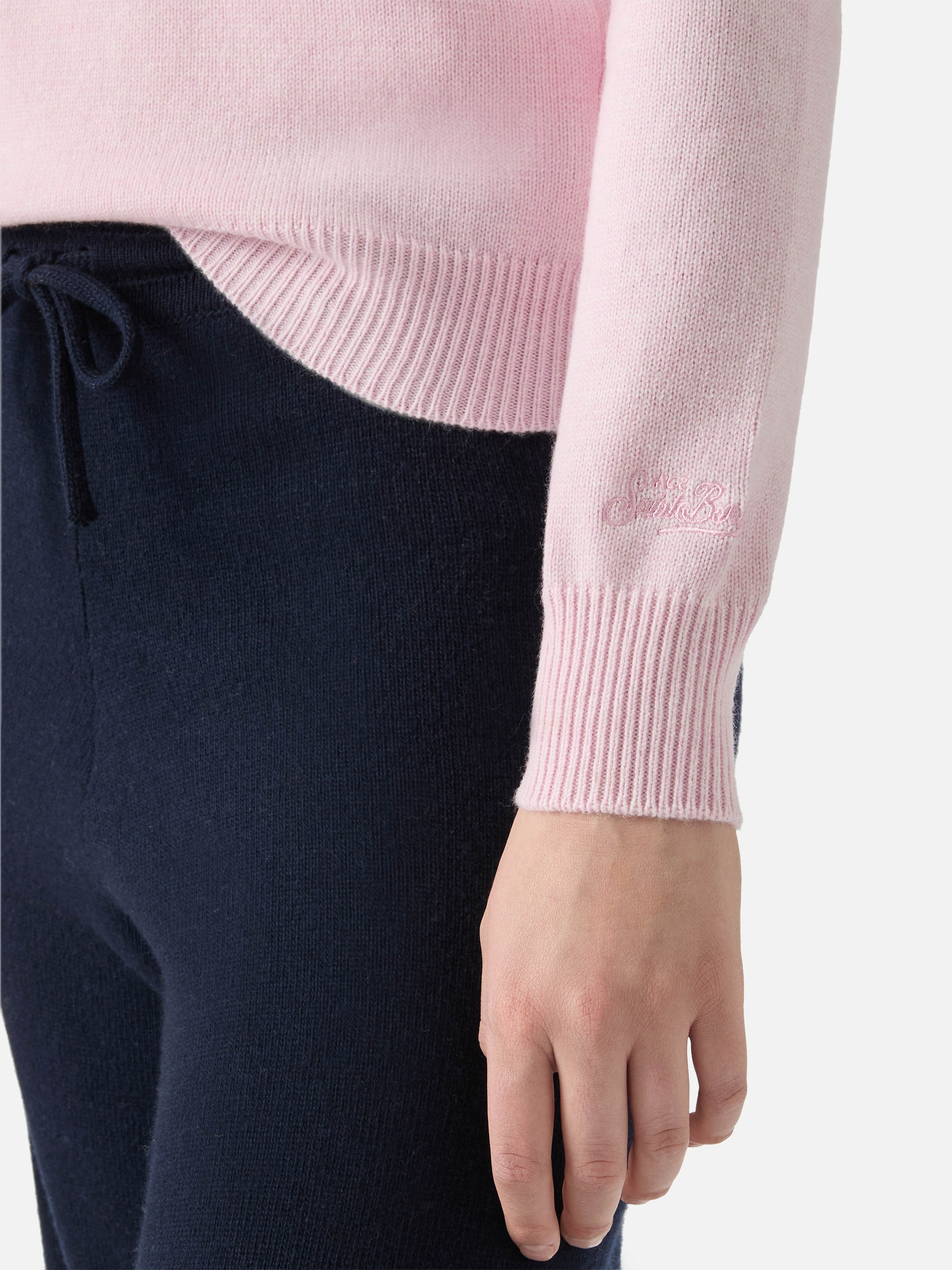 Maglione New Queen bianco jacquard Sono a dieta - Image 4