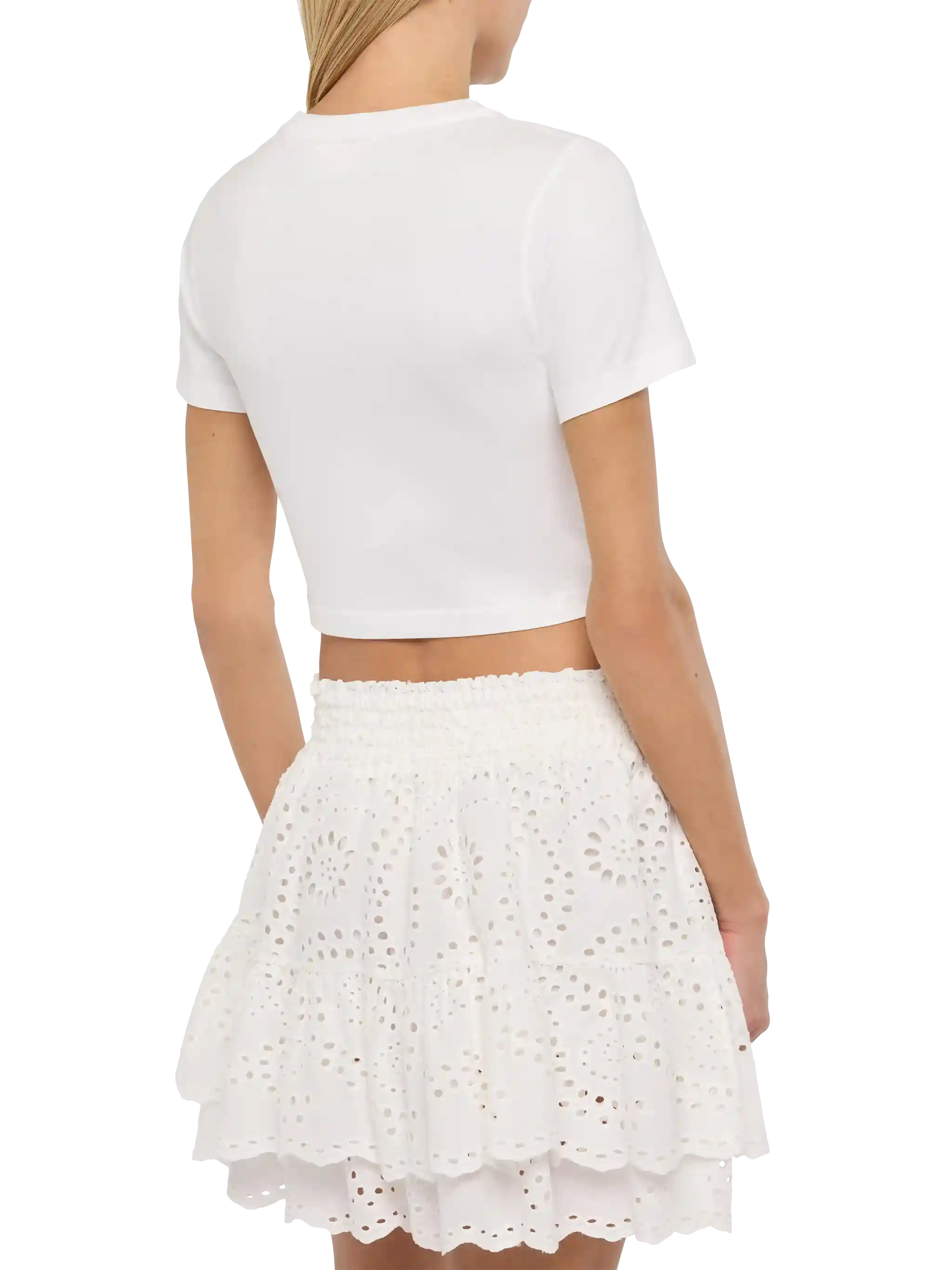 T-shirt in cotone con ricamo Gossip & Shopping Nives - Image 3