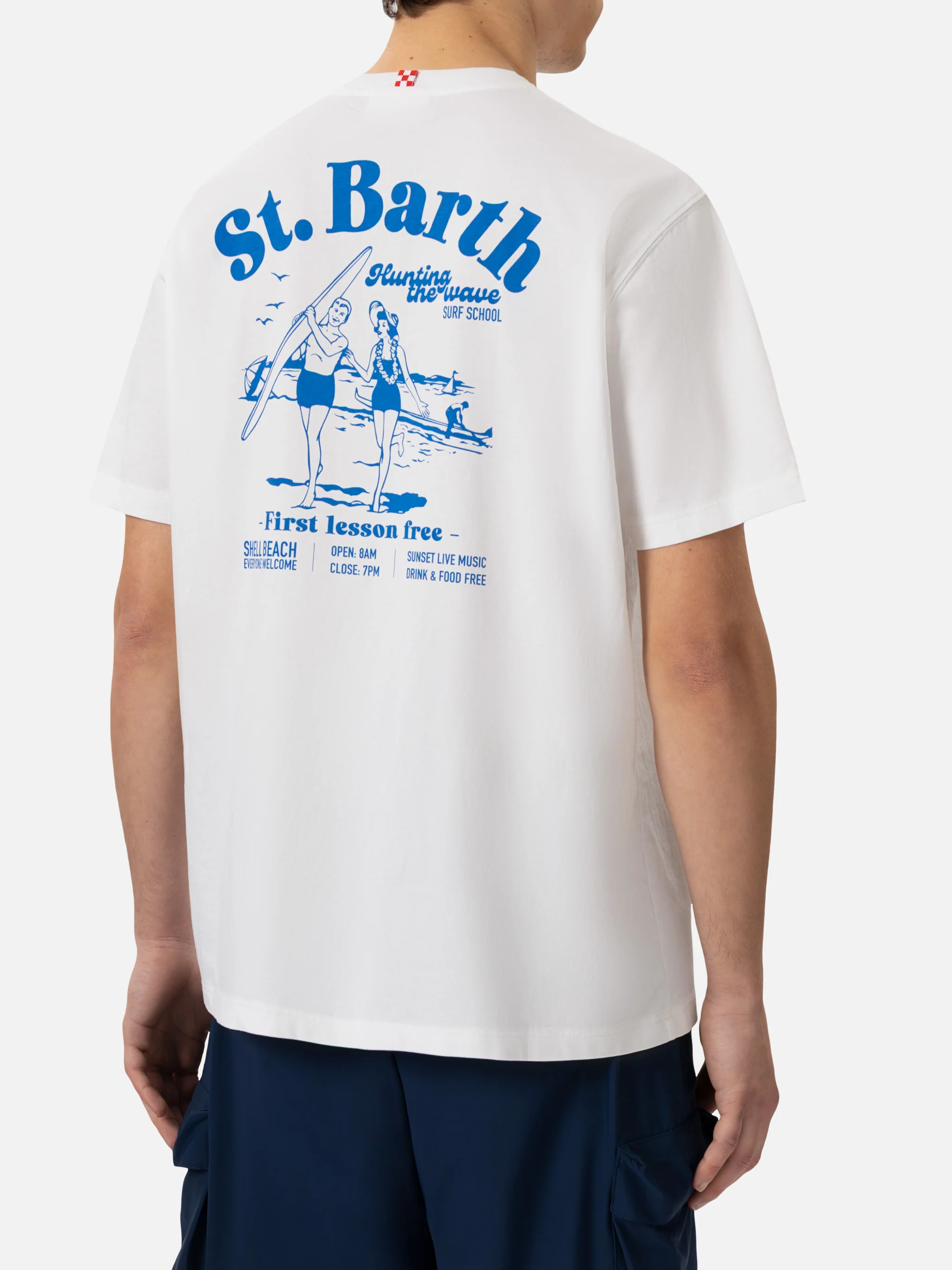 T-shirt Man stampa hunting wave - Image 3