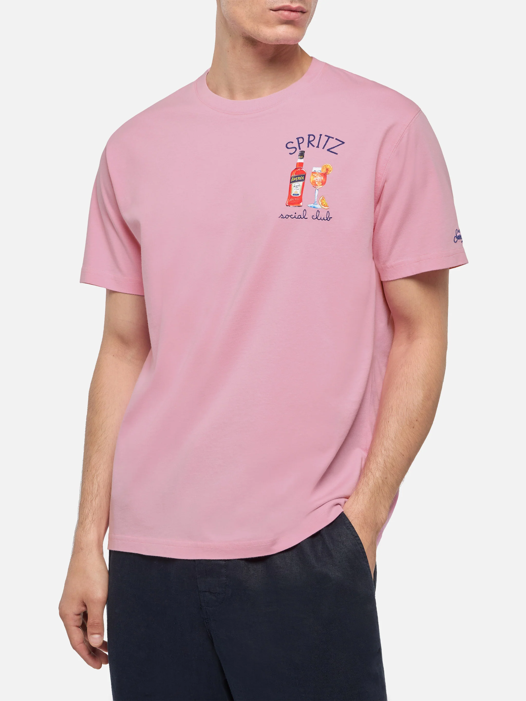 T-shirt Man ricamo Spritz social club | Special Edition - Image 3