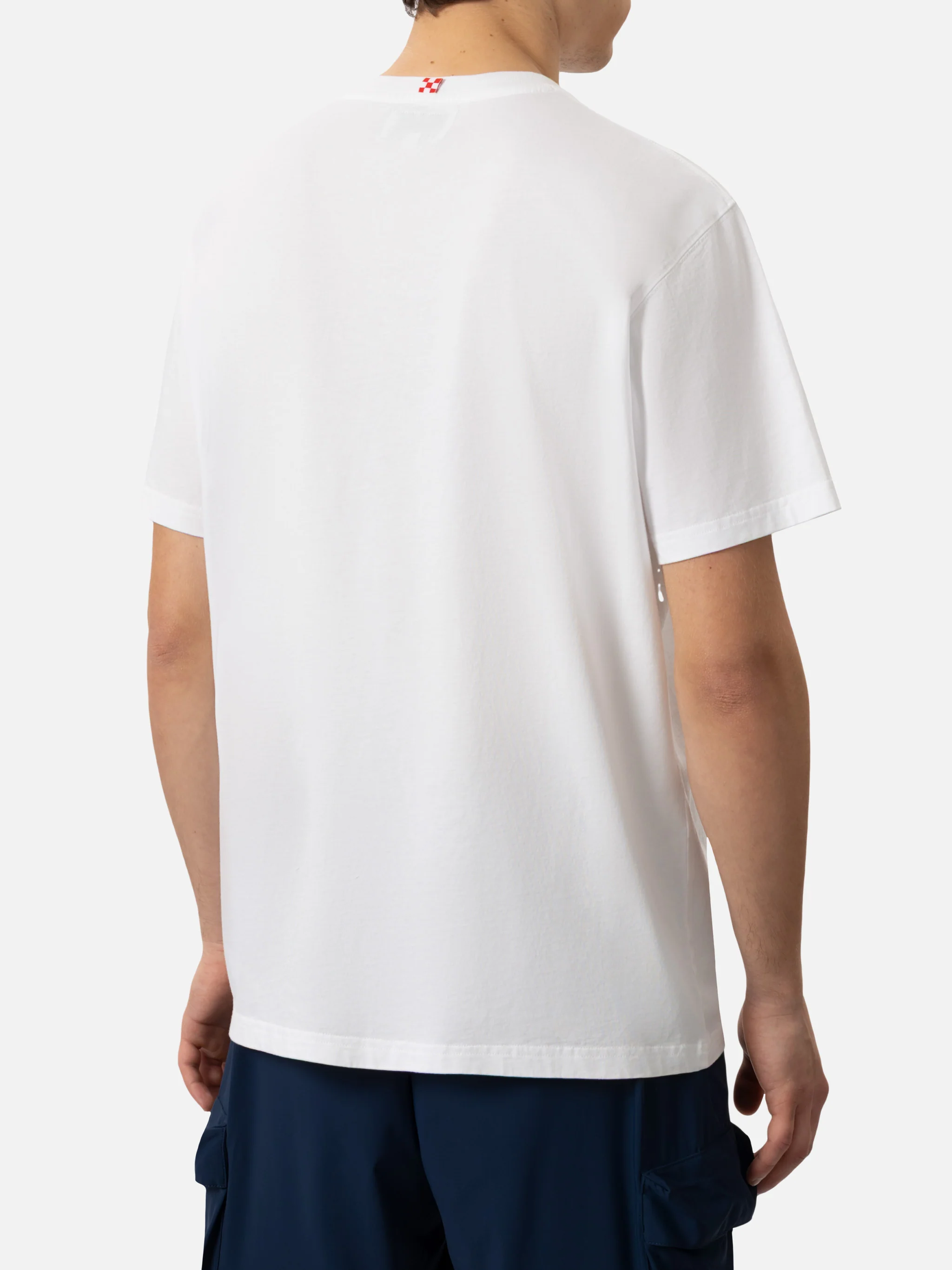 T-shirt Man in cotone stampa St. Barth Sport Club - Image 3