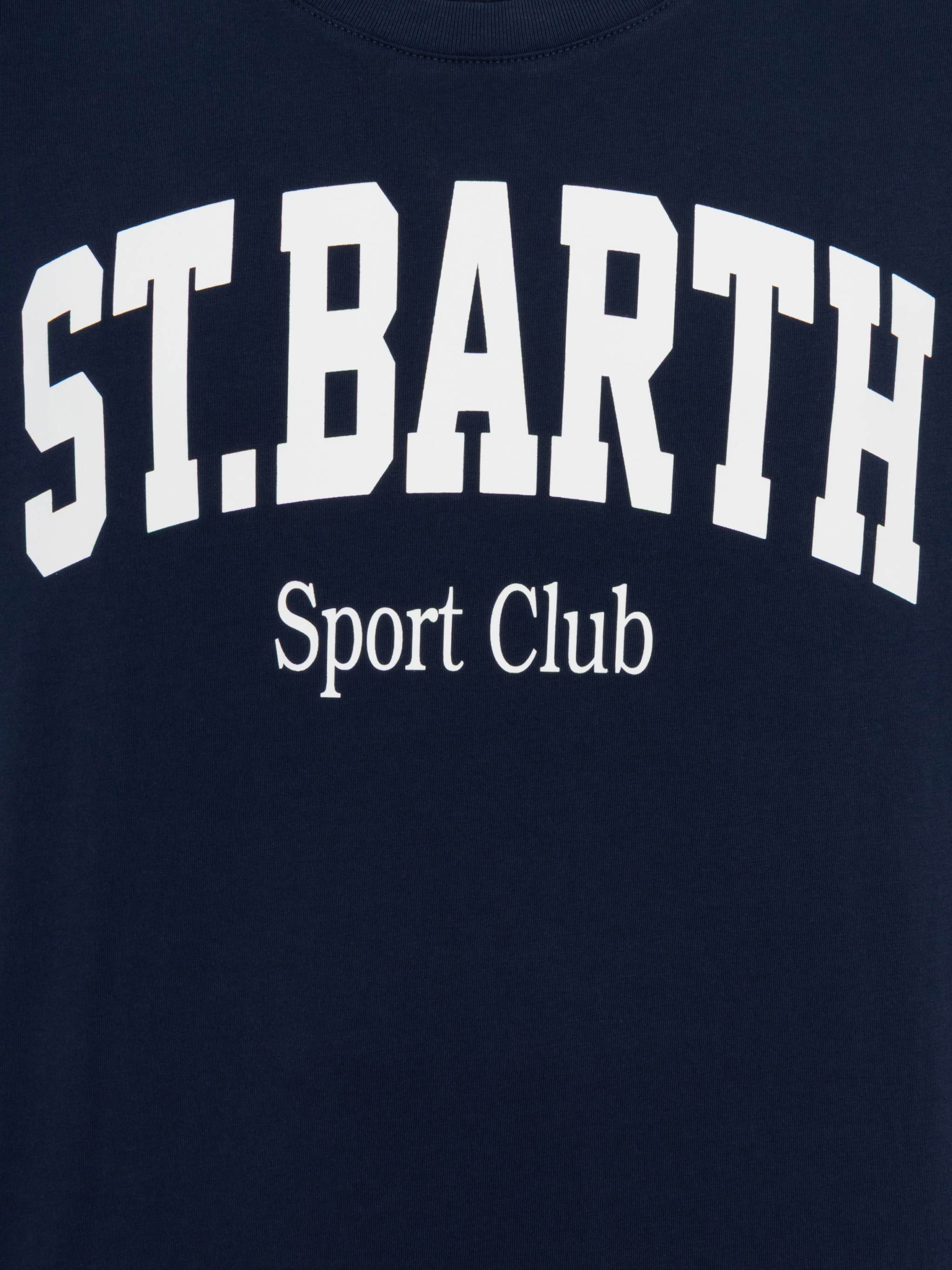 T-shirt Man in cotone stampa St. Barth Sport Club - Image 5