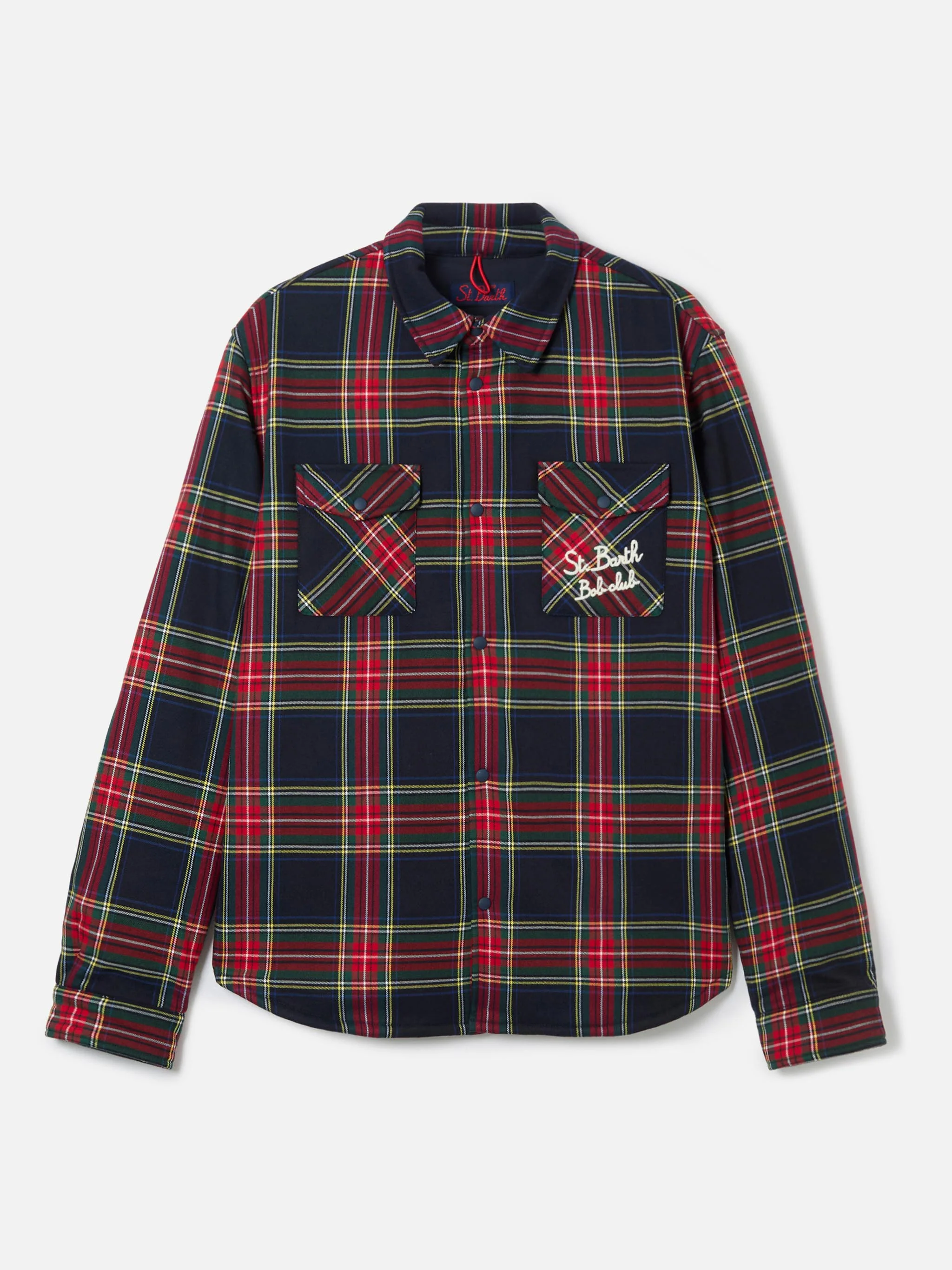 Camicia over con taschino e ricamo St. Barth Bob Club - Image 7