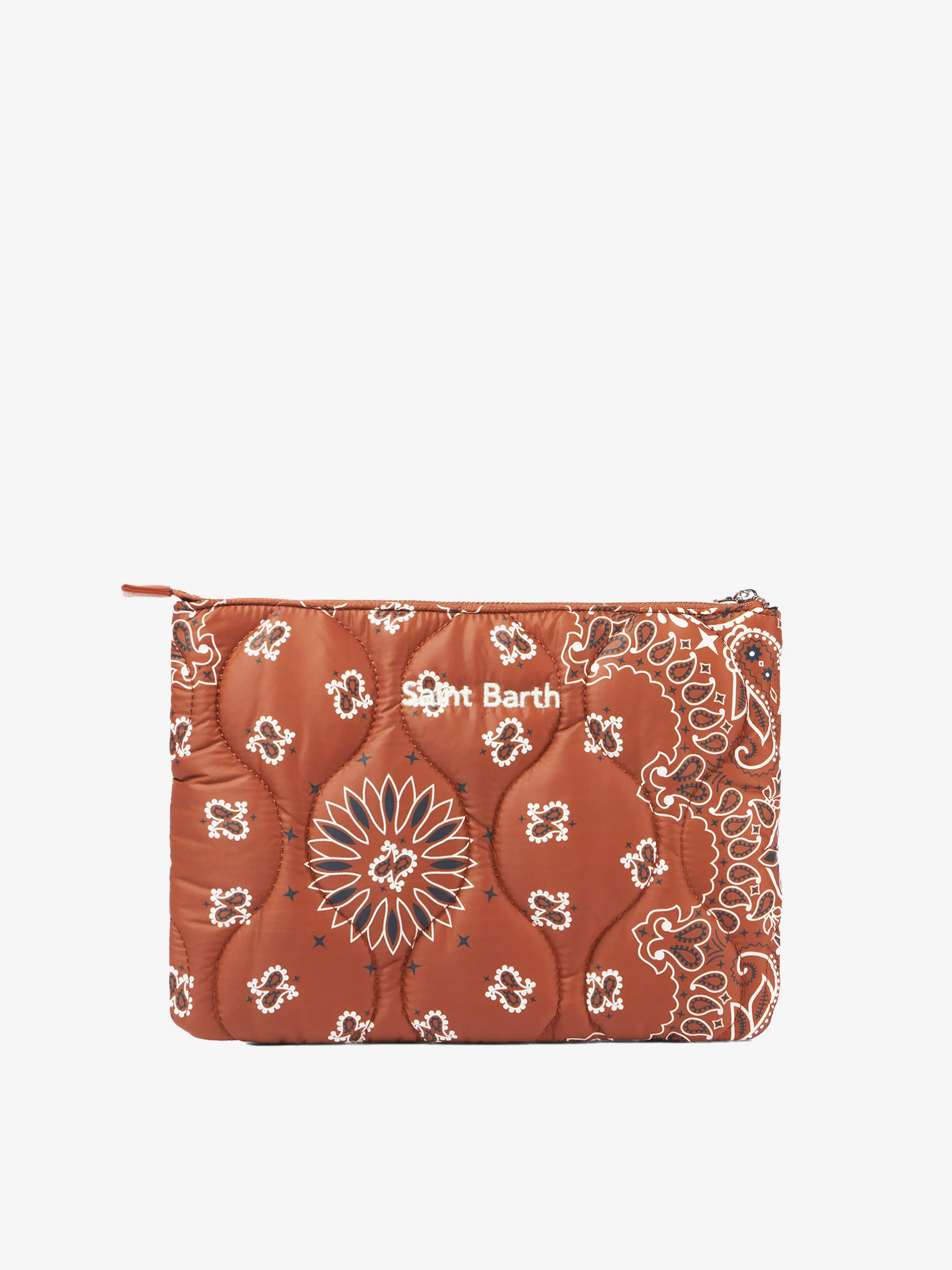 Pochette imbottita con stampa bandana - Image 3