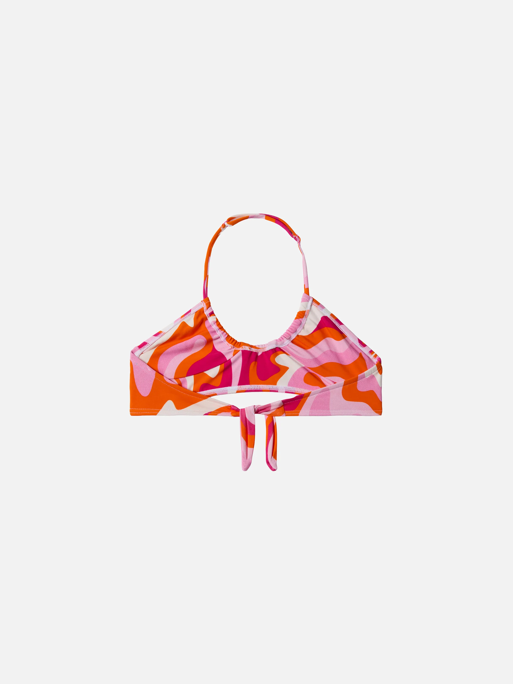 Top crop Page Jr con stampa liquid shape - Image 3