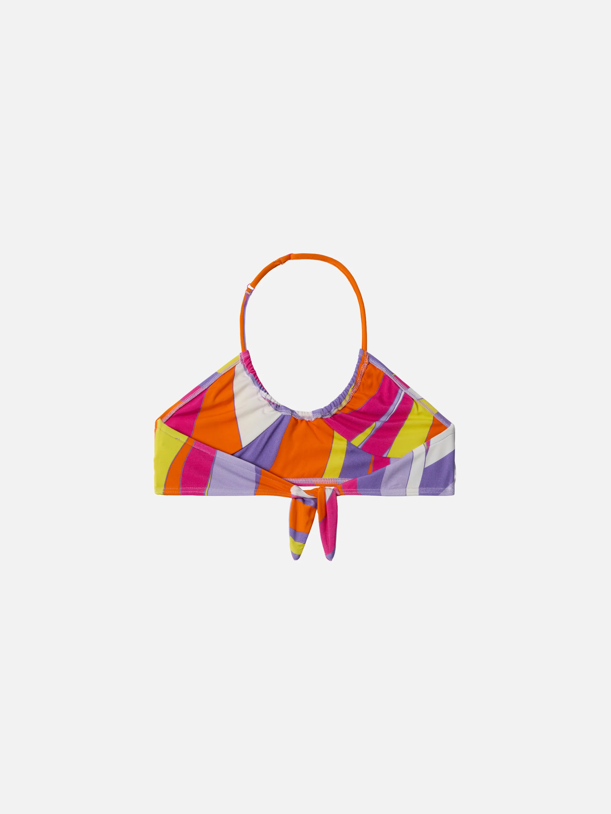 Top crop Page Jr con stampa shape wave - Image 3