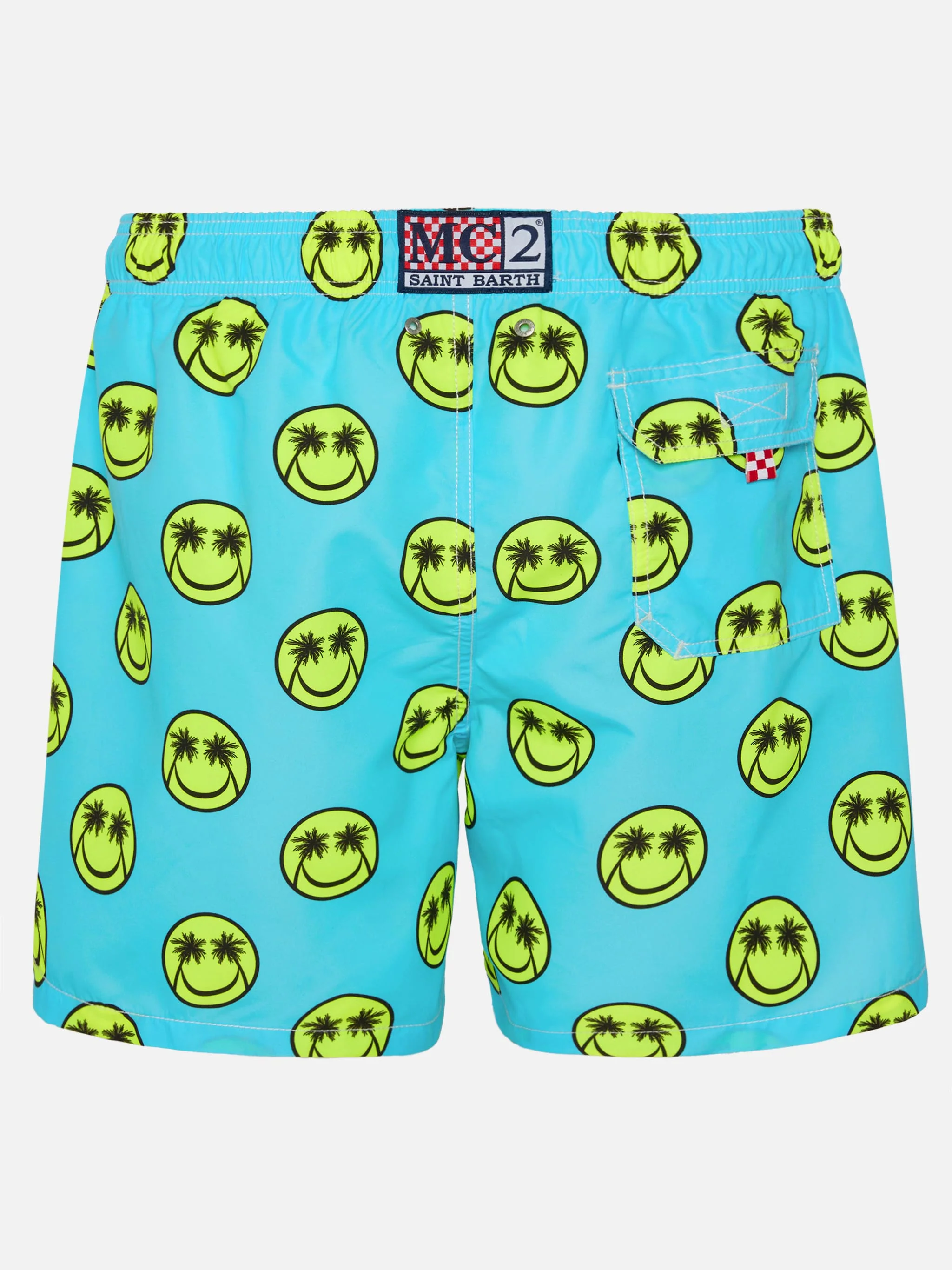 Costume da bagno di media lunghezza Palm smile - Image 2
