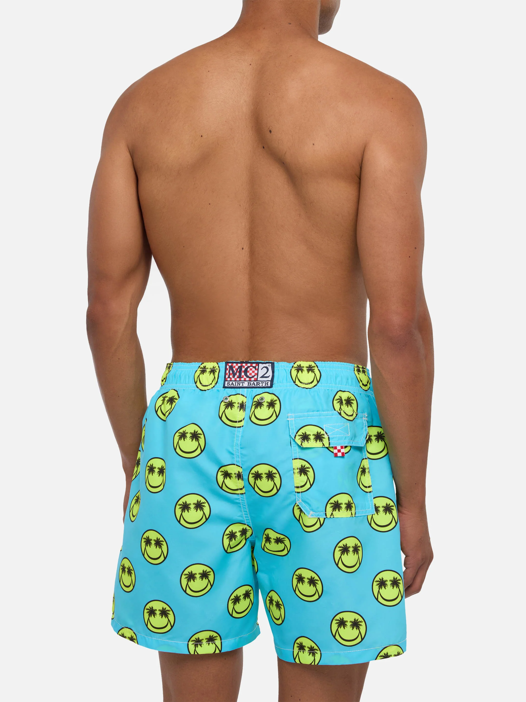 Costume da bagno di media lunghezza Palm smile - Image 5