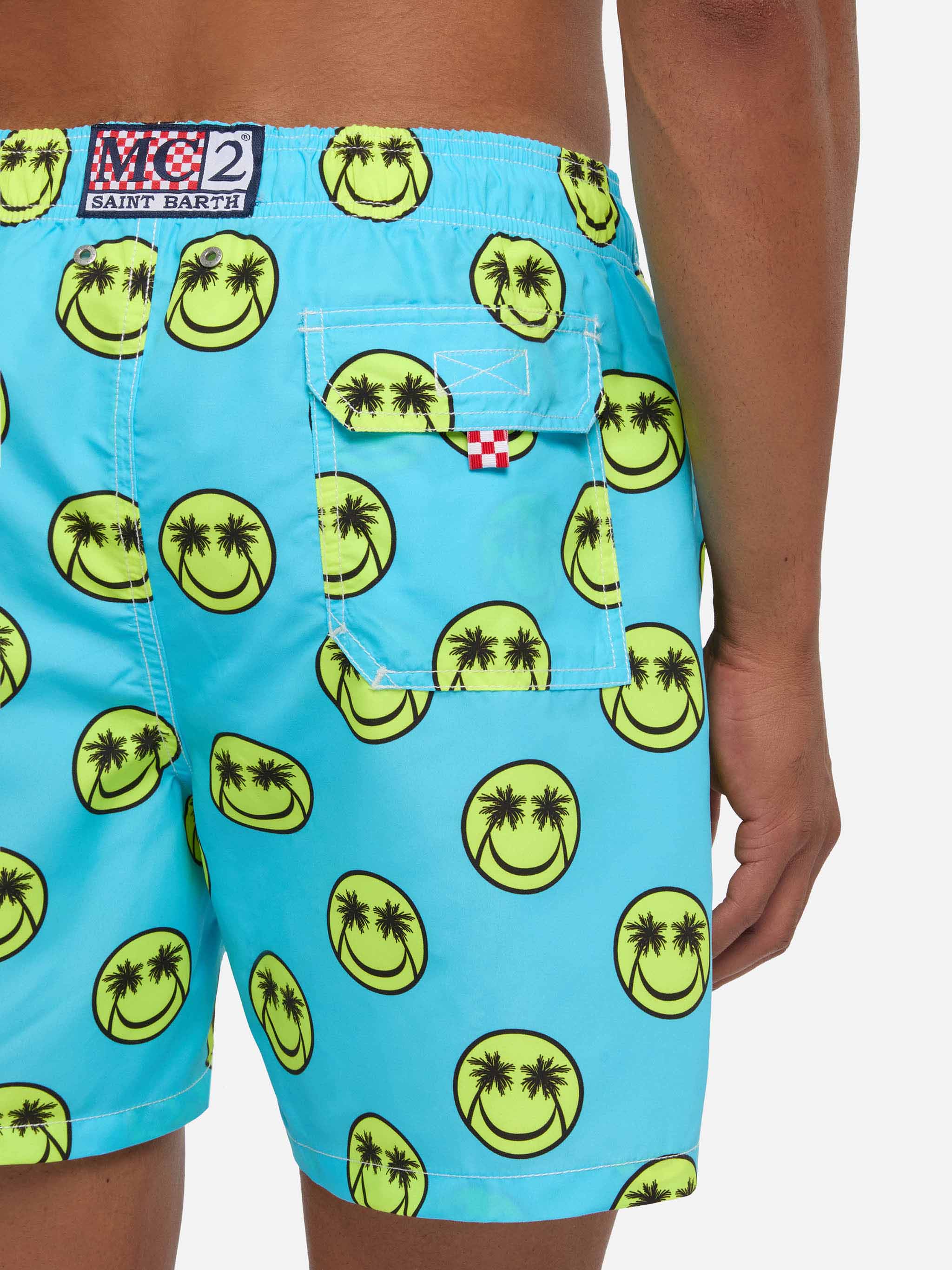 Costume da bagno di media lunghezza Palm smile - Image 6