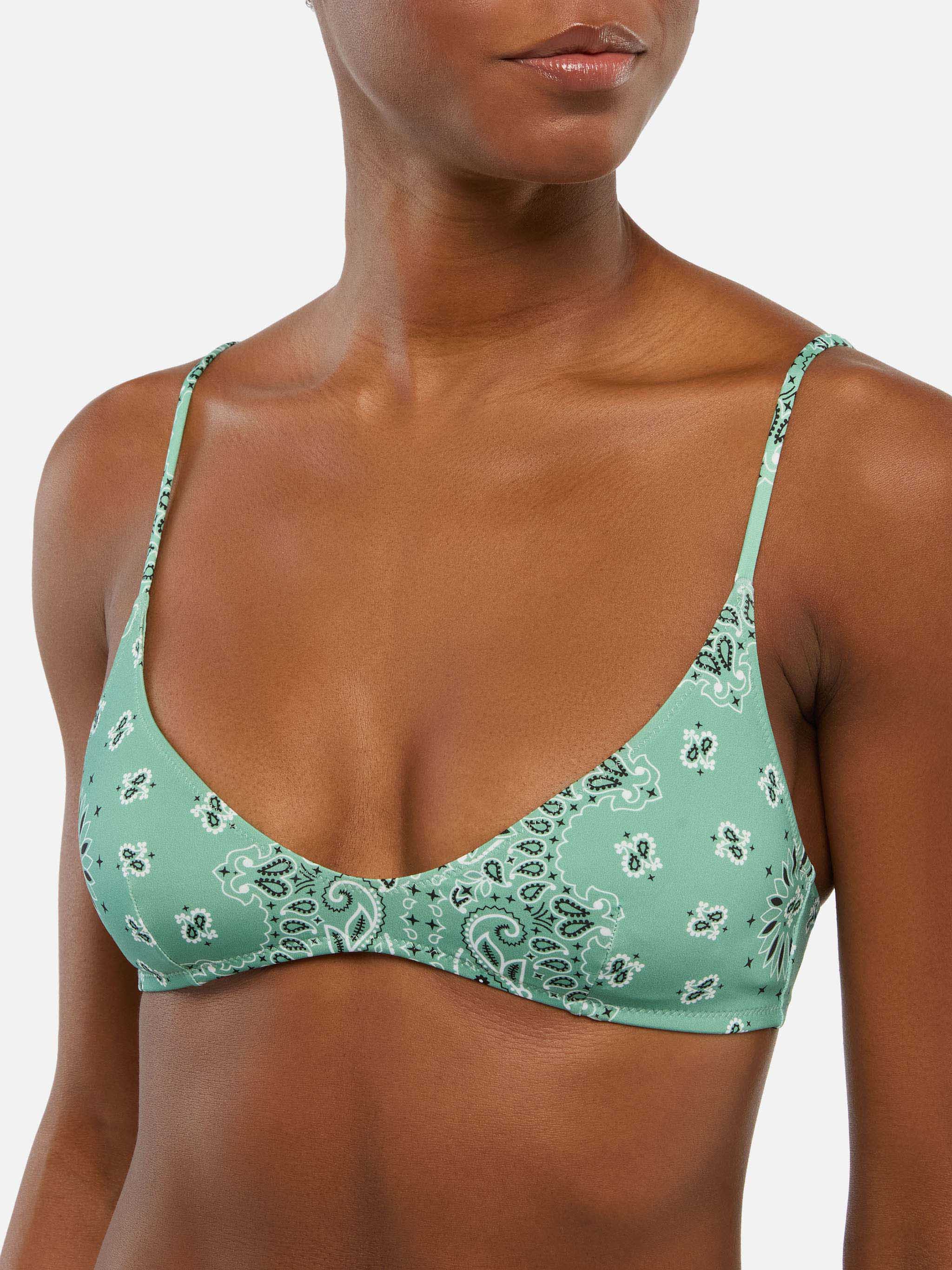 Bralette scollata con stampa bandana Paloma - Image 2