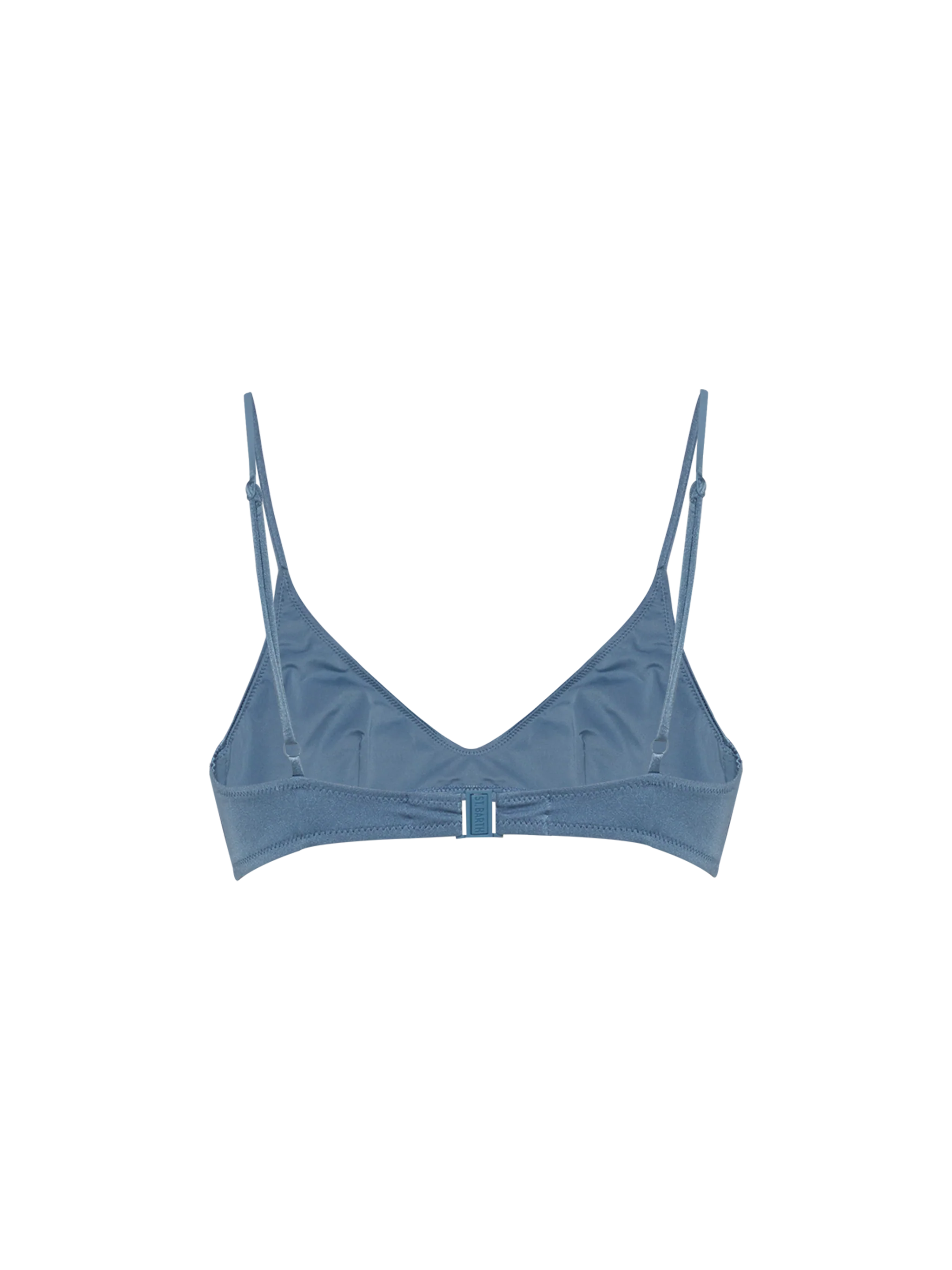 Bralette scollata in blu avio shimmer Paloma - Image 2