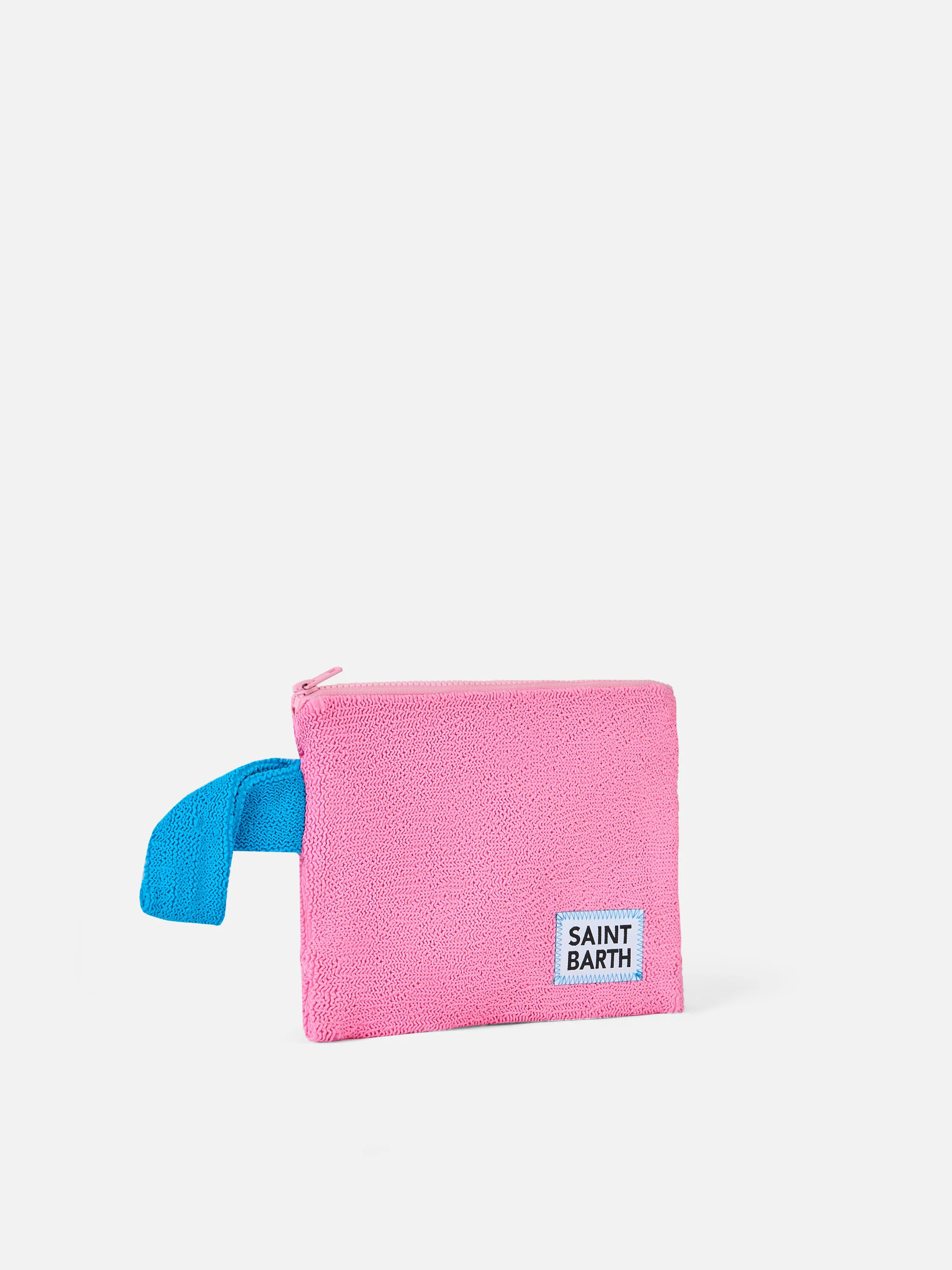 Pochette rosa crinkle Pareasy - Image 4
