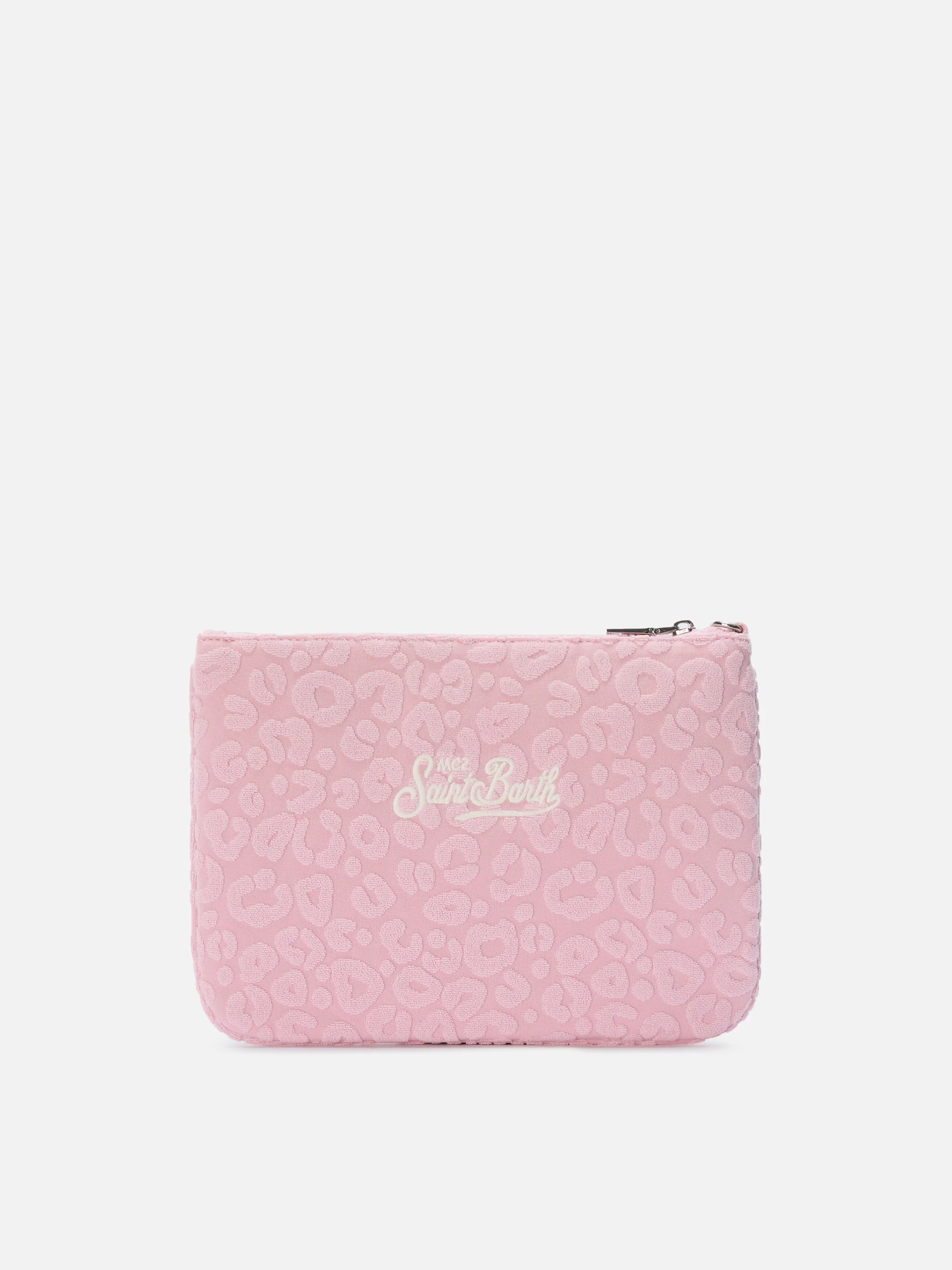 Parisienne Sponge pouch con motivo leopardato in rilievo e trcolla removibile  - Image 3