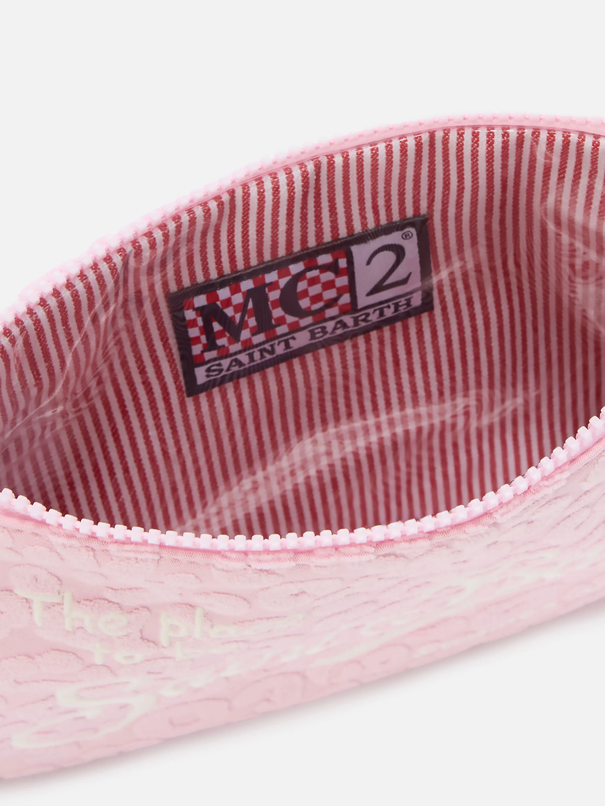 Parisienne Sponge pouch con motivo leopardato in rilievo e trcolla removibile  - Image 4