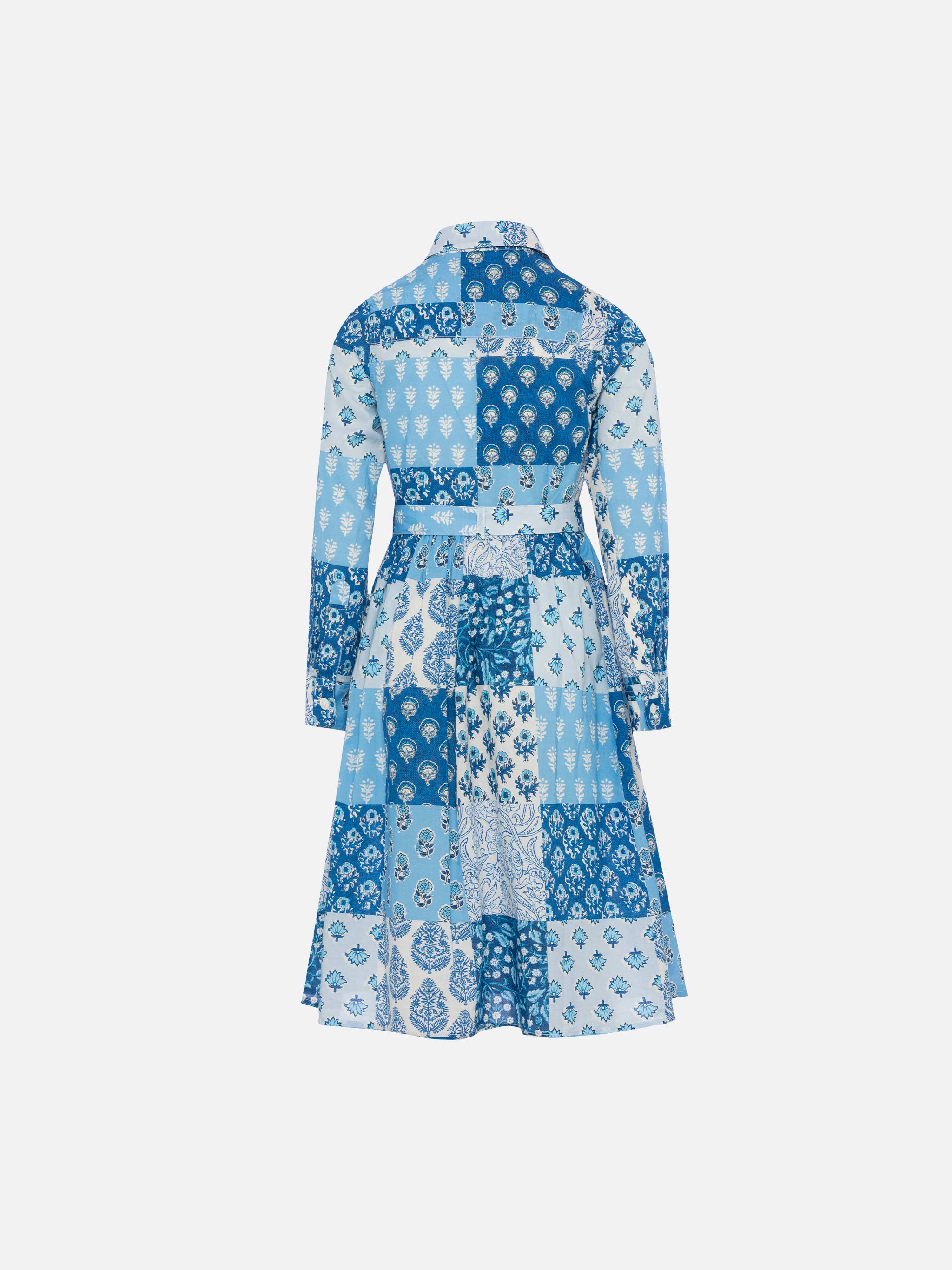 Abito chemisier lungo Philipa Jr con stampa patch a fiori - Image 2