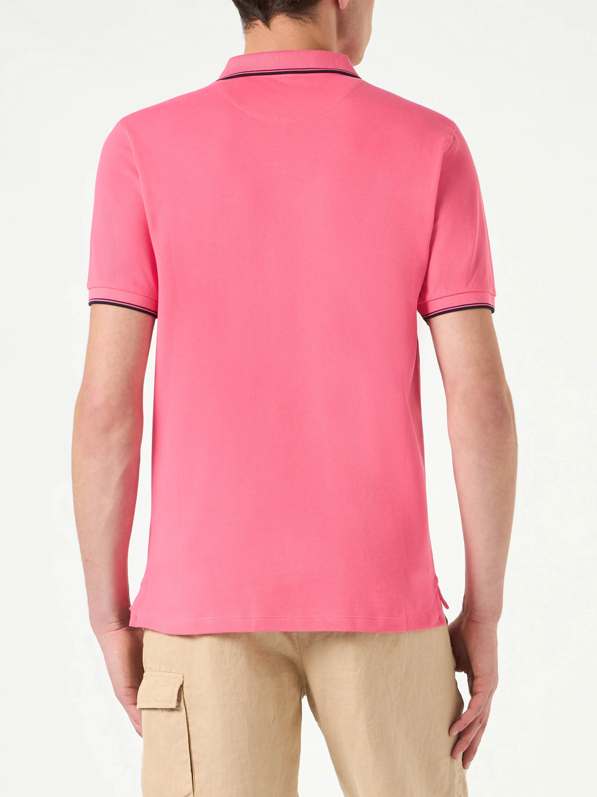Polo Beverly Hills piquet fucsia fluo - Image 3
