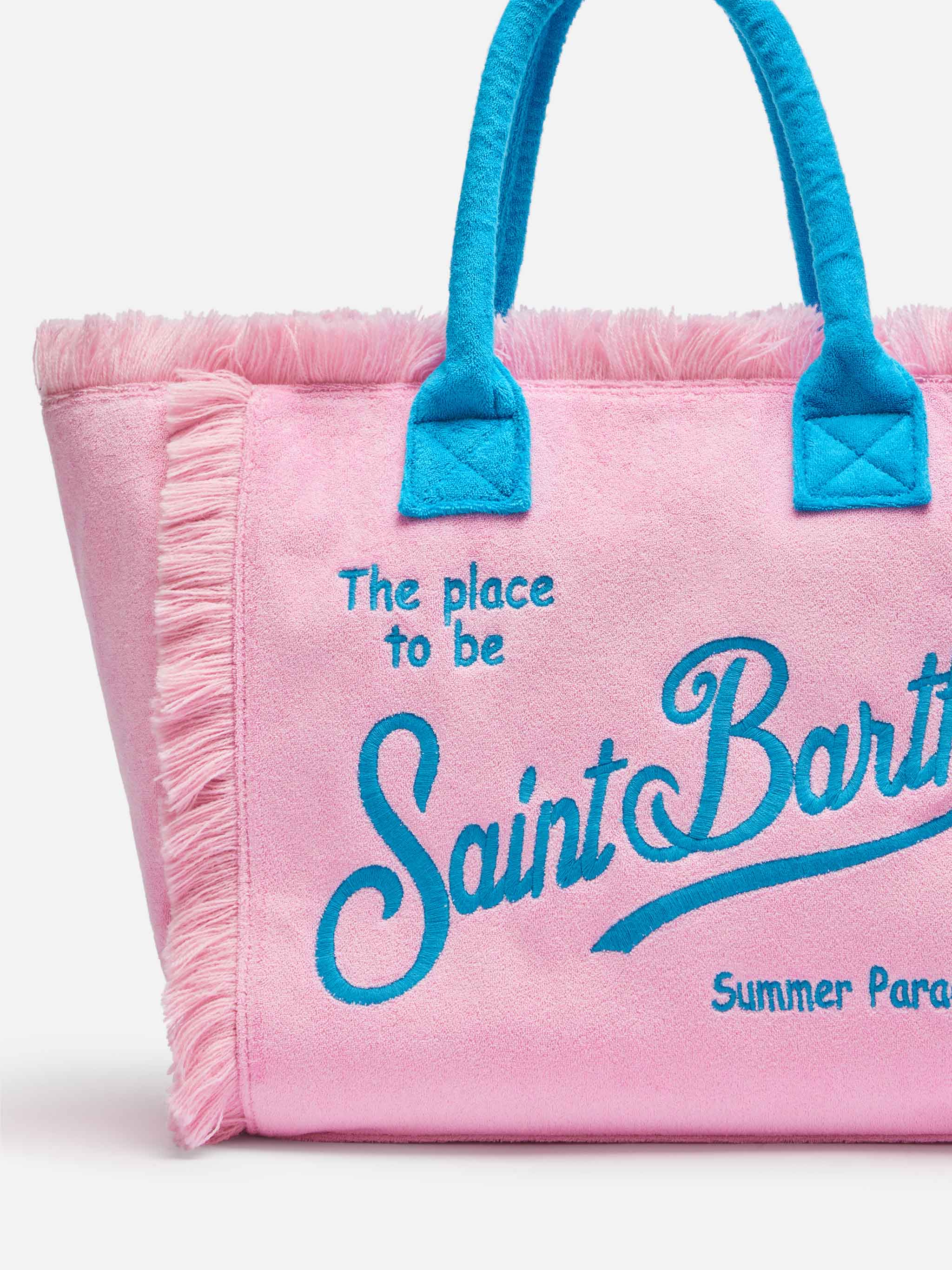 Borsa a spalla Vanity Sponge in spugna rosa - Image 3