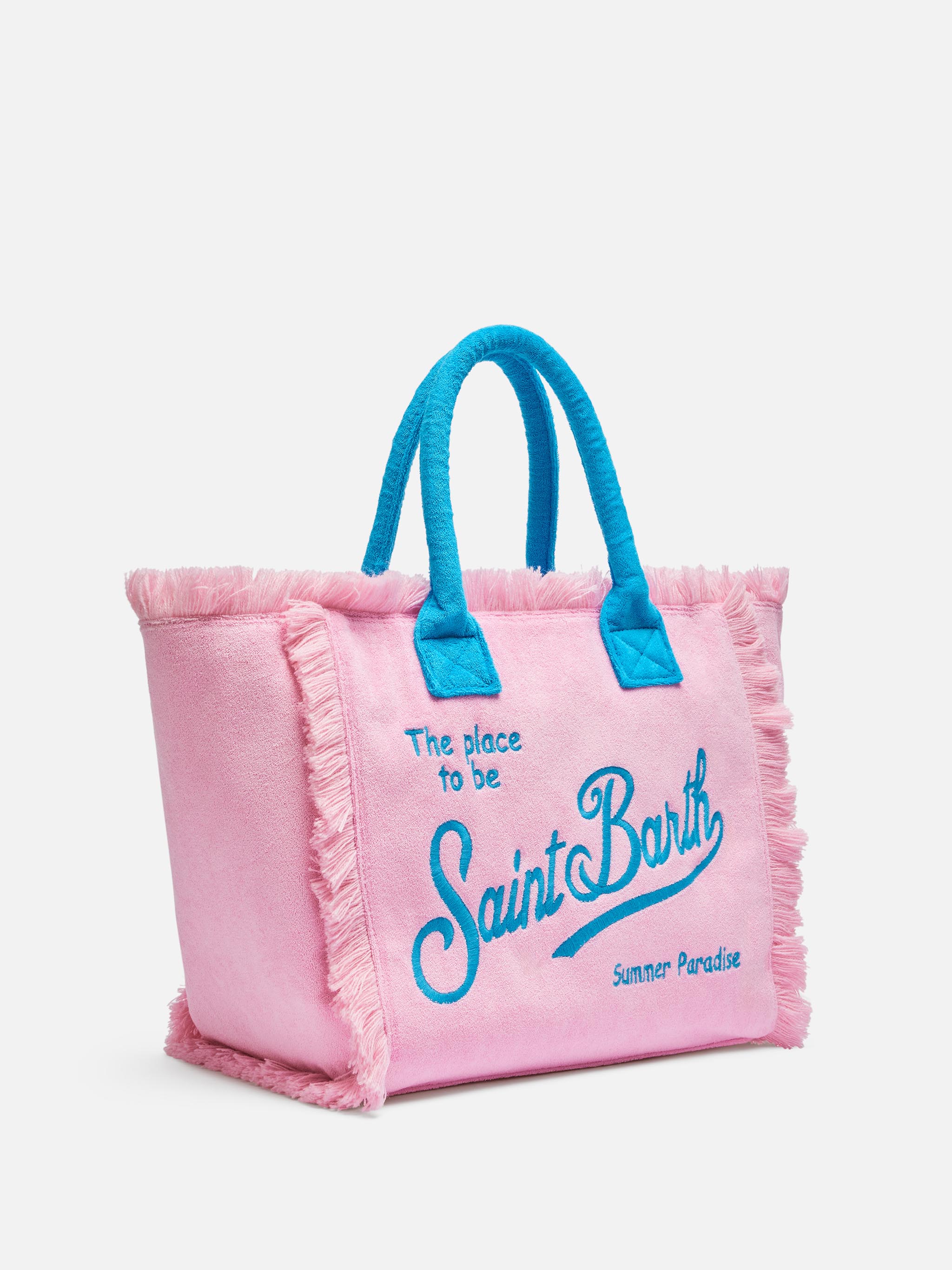 Borsa a spalla Vanity Sponge in spugna rosa - Image 4