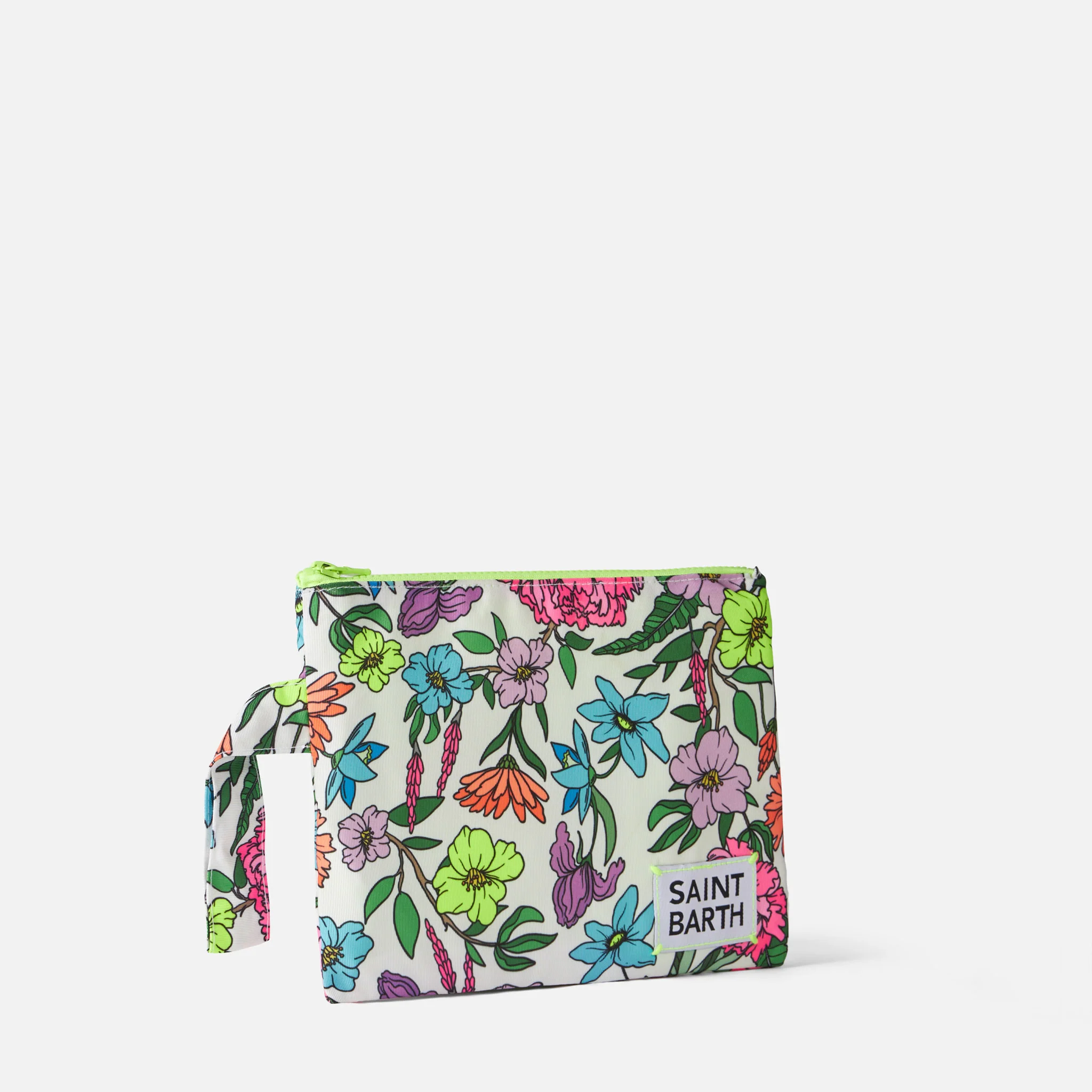 Pochette Pareasy in nylon con stampa fiori - Image 3
