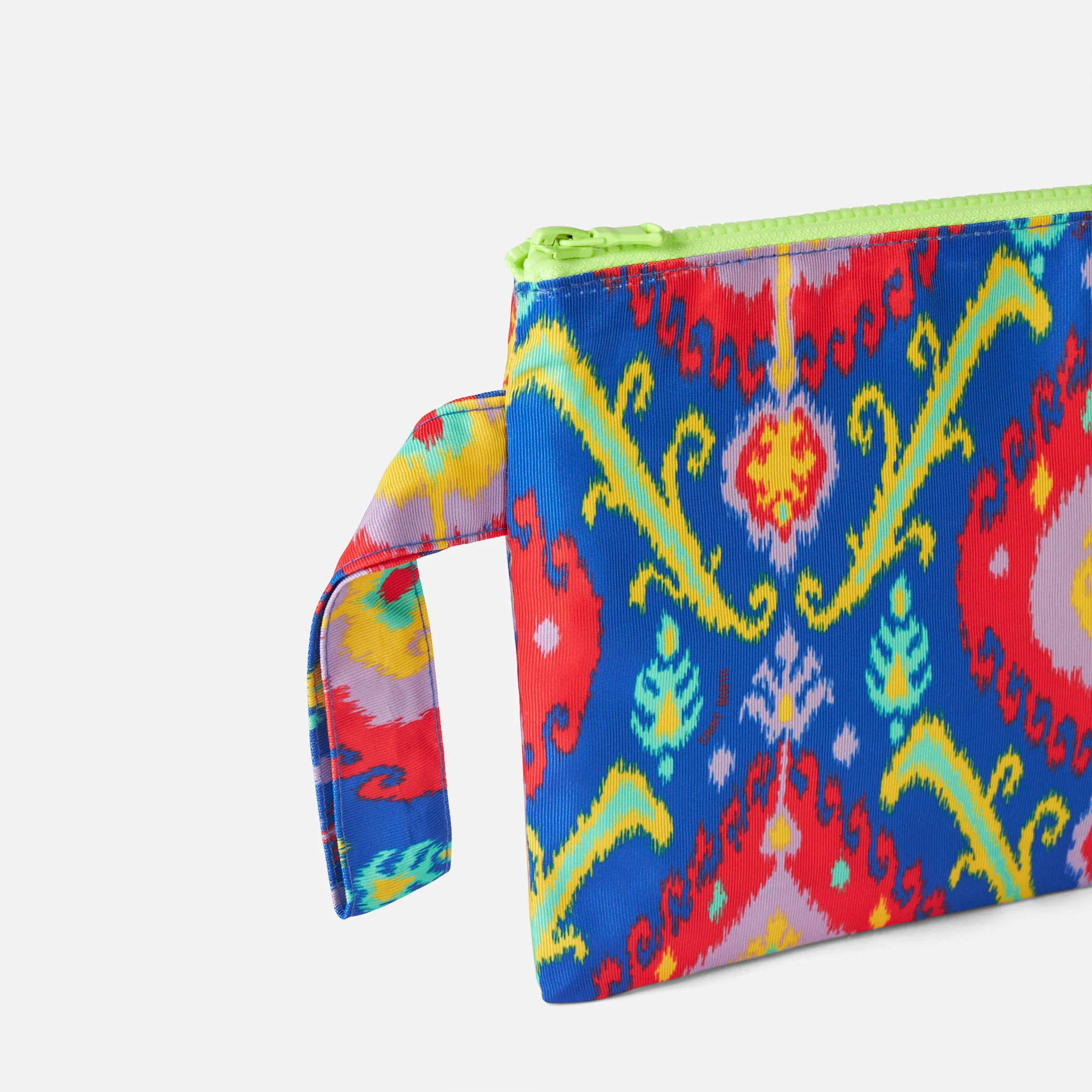 Pochette Pareasy in nylon con stampa ikat - Image 4