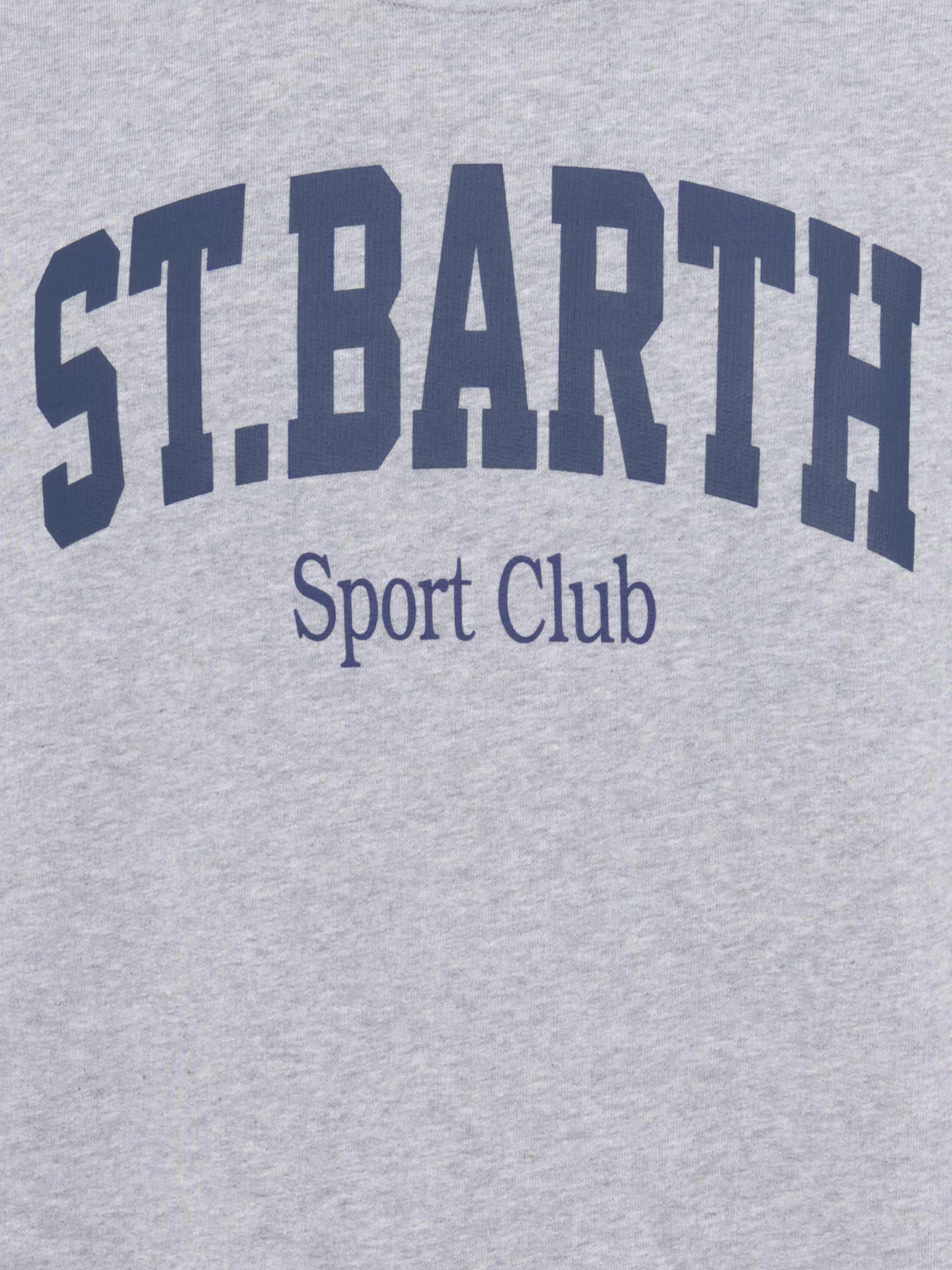 Felpa in cotone Ponza con stampa St. Barth Sport Club - Image 6