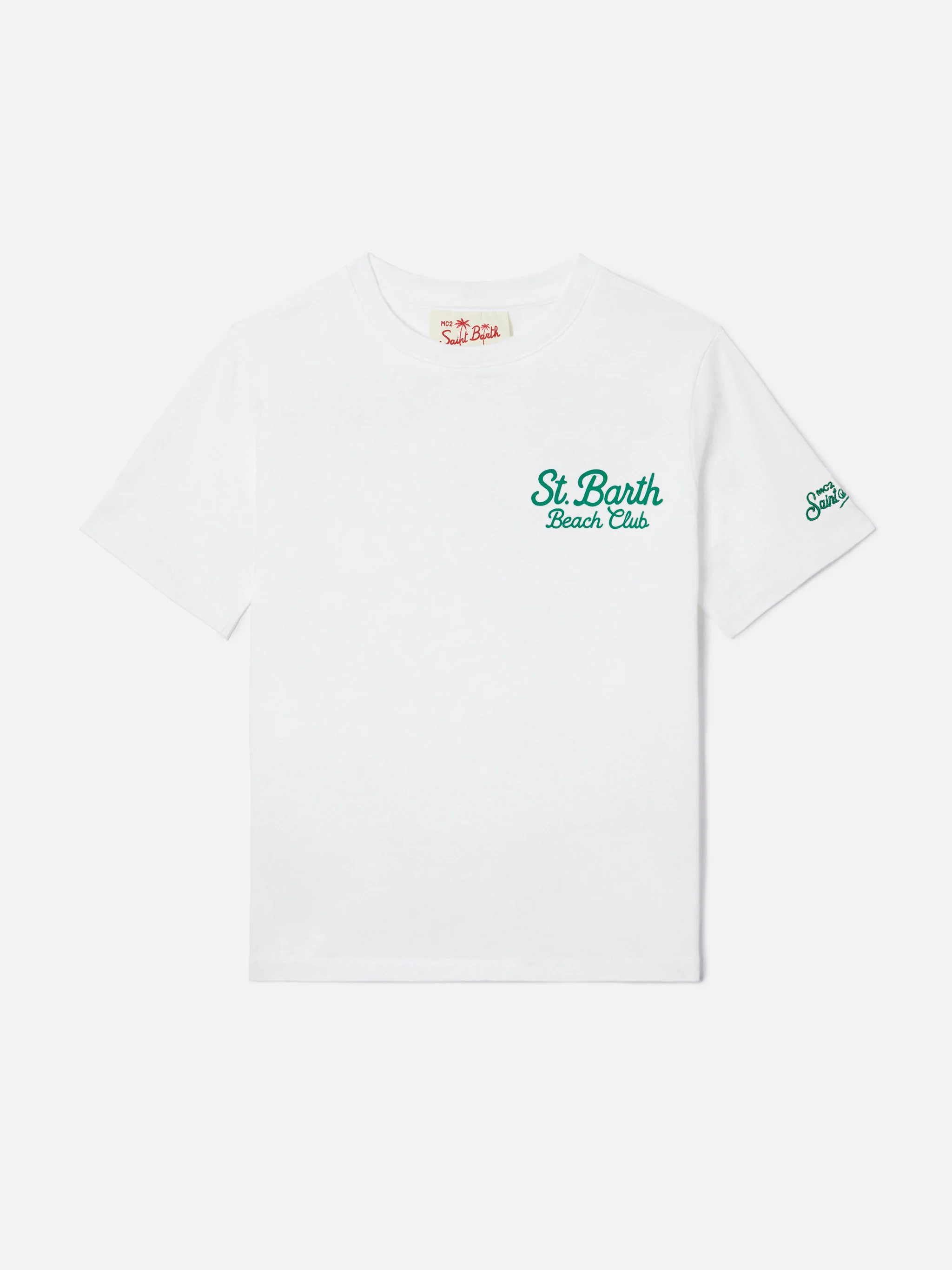 T-shirt Portland Jr con maxi stampa Beach Club sul retro - Image 2