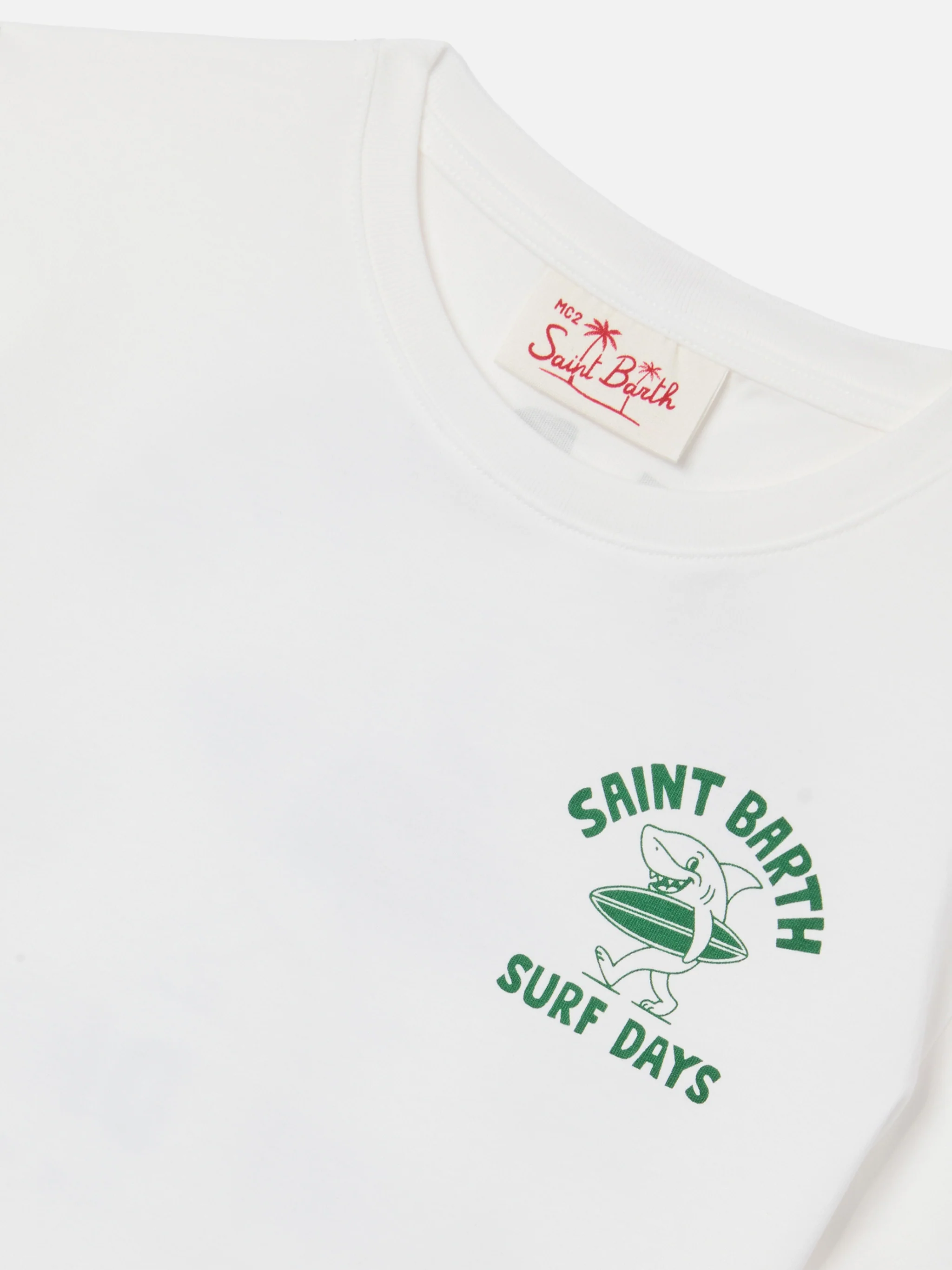 T-shirt Portland Jr con maxi stampa Surf Days sul retro - Image 2