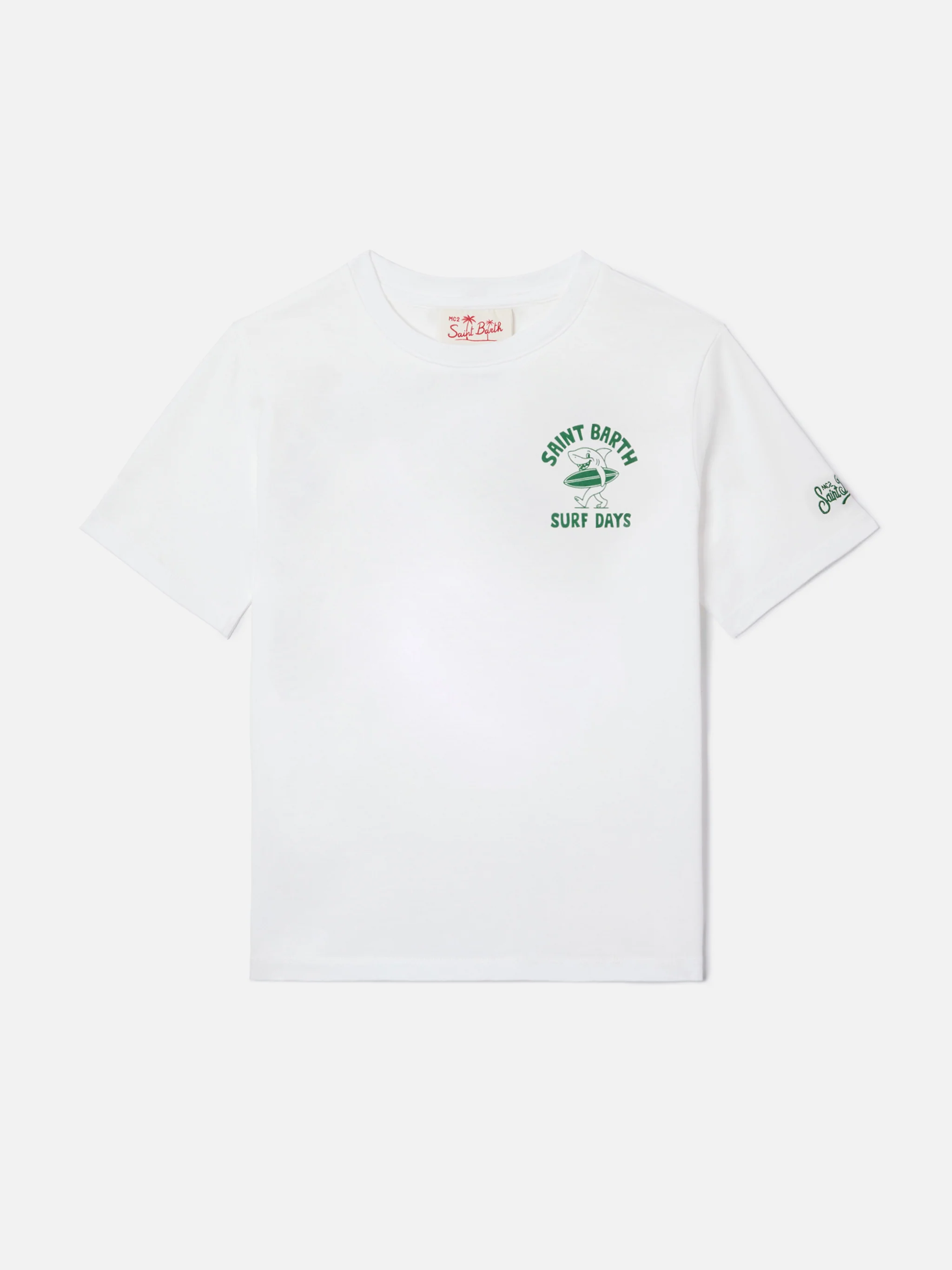 T-shirt Portland Jr con maxi stampa Surf Days sul retro - Image 3