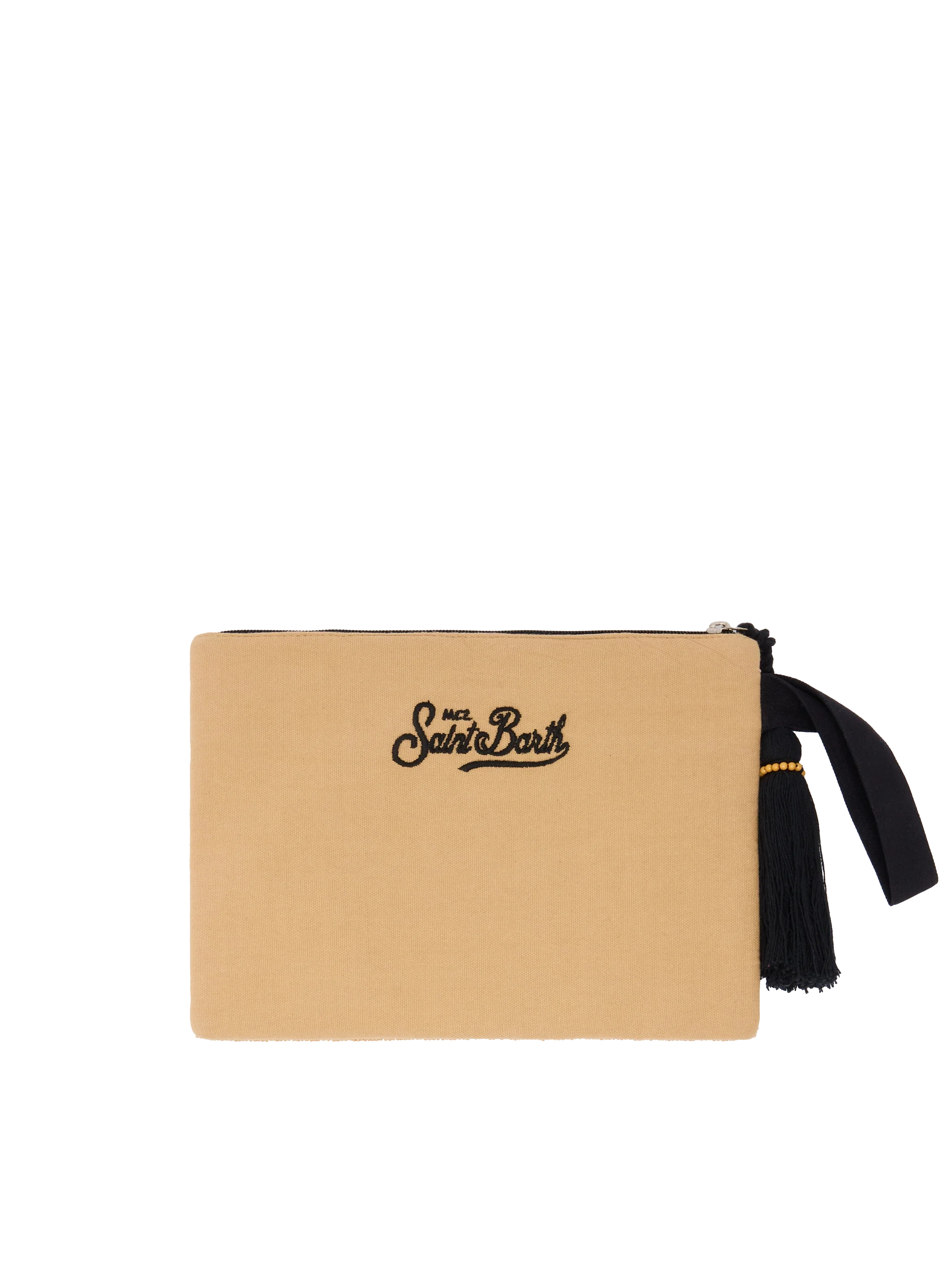 Pouch Pearl con fantasia leopardata in perline - Image 3