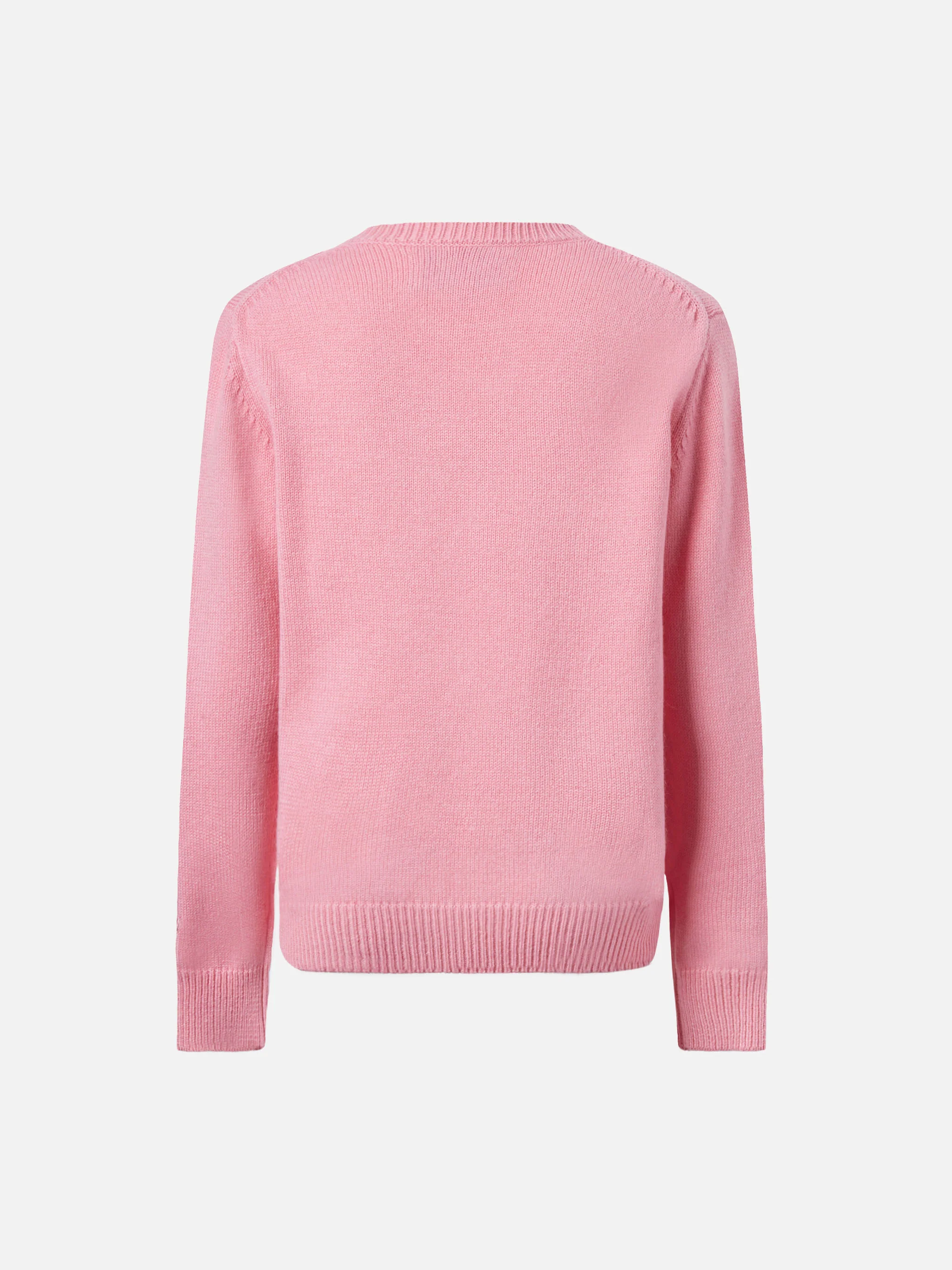 Maglione in misto cashmere Princess con jacquard Santa’s Little Helper - Image 3
