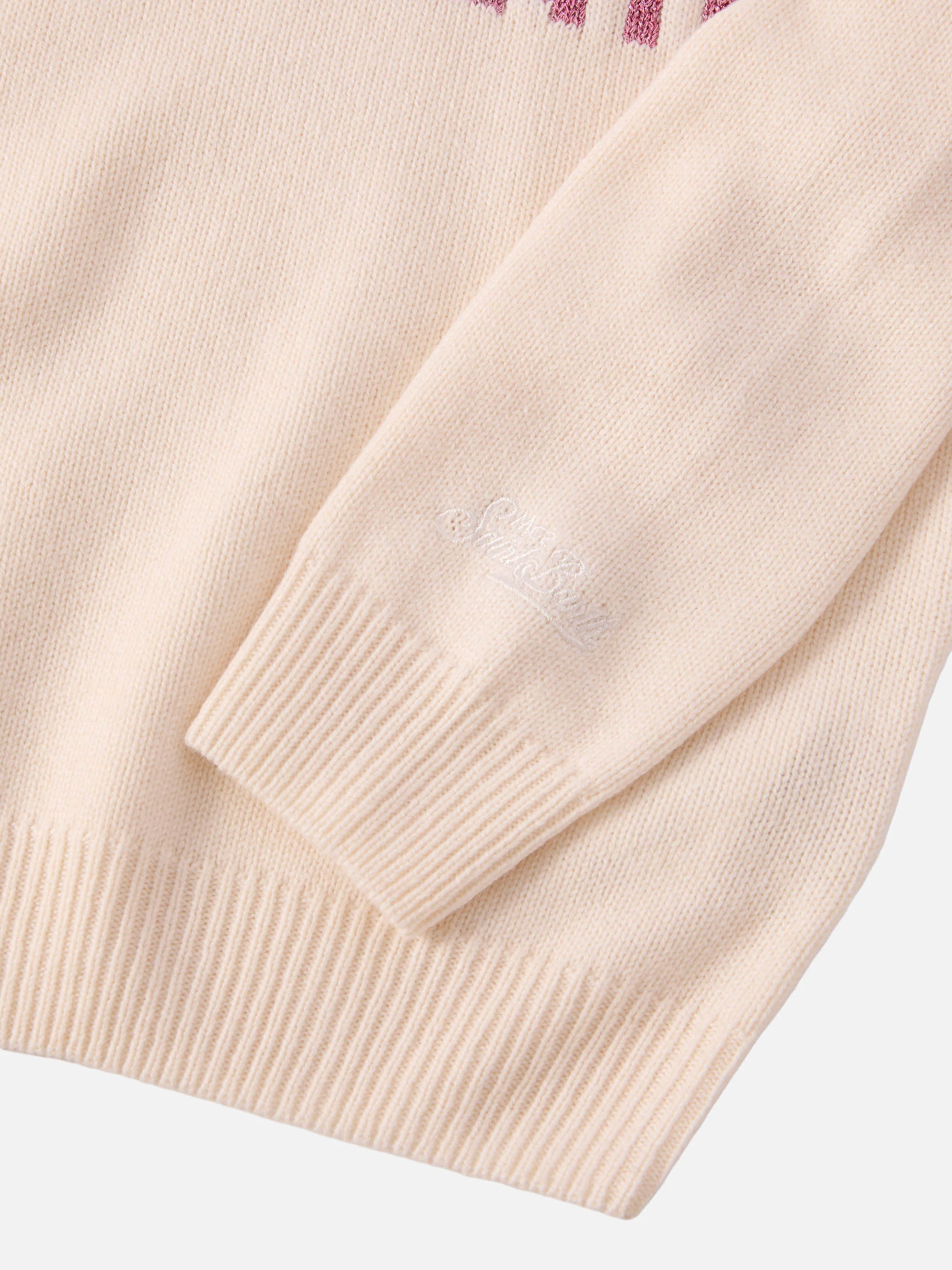 Girocollo Princess in misto cashmere con jacquard lurex Splendida Splendente - Image 4