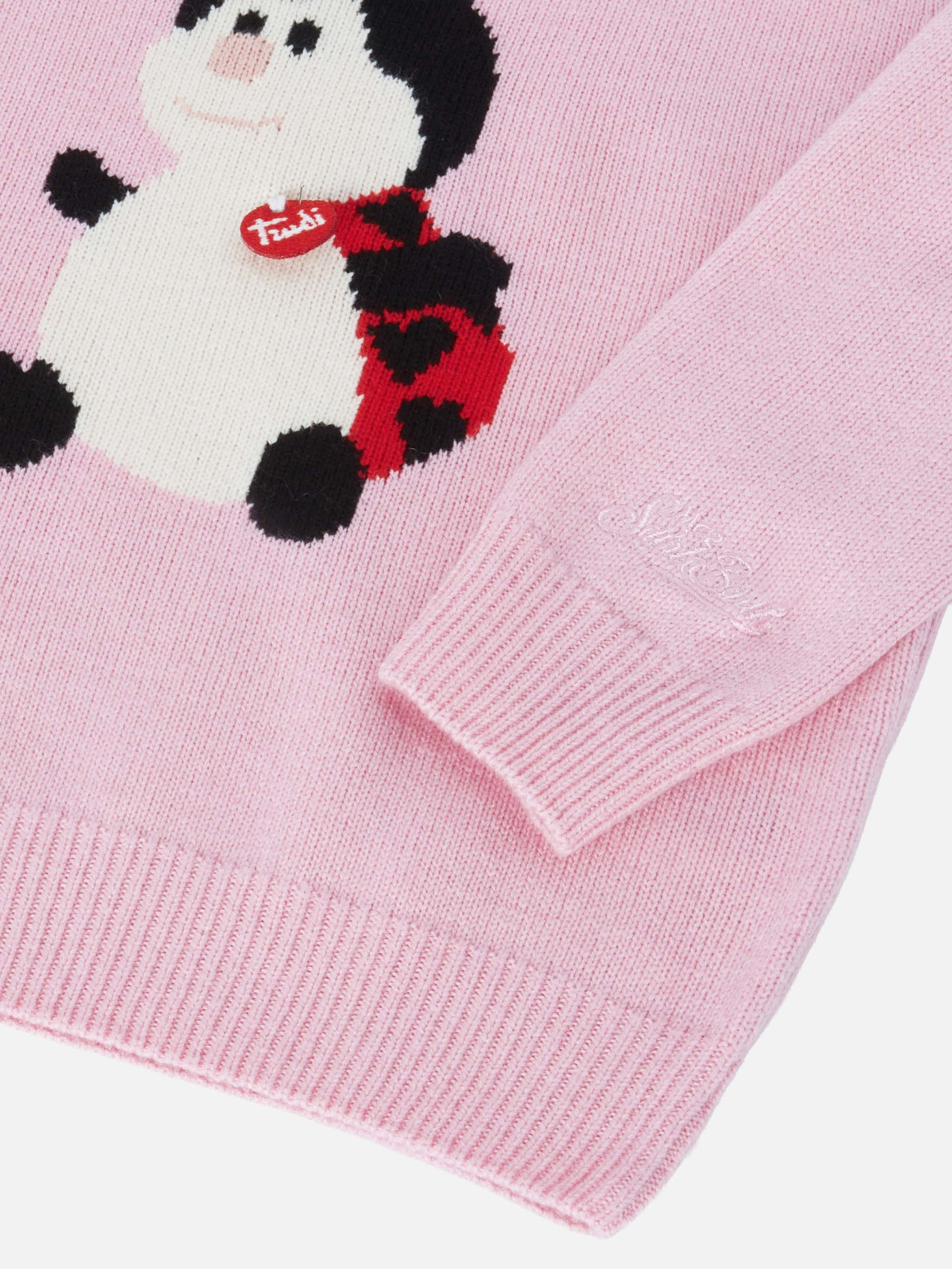 Maglione in misto cashmere Princess con patch coccinella Trudi | SPECIAL EDITION TRUDI - Image 4