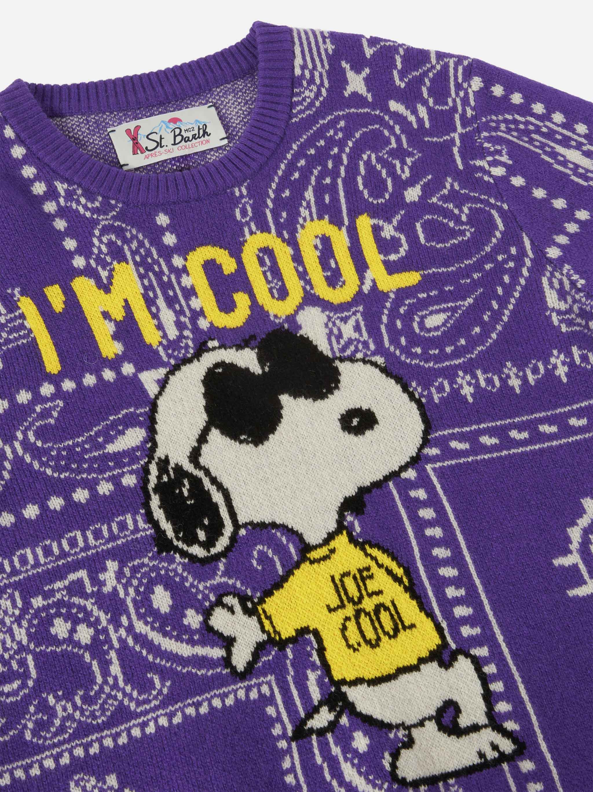 Girocollo Princess con jacquard bandana e Snoopy | SPECIAL EDITION SNOOPY PEANUTS - Image 2