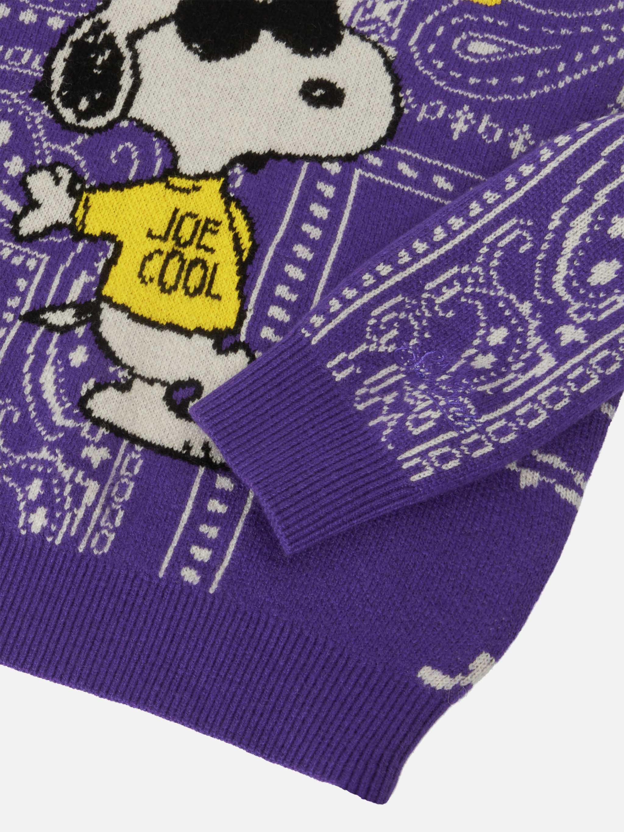 Girocollo Princess con jacquard bandana e Snoopy | SPECIAL EDITION SNOOPY PEANUTS - Image 4