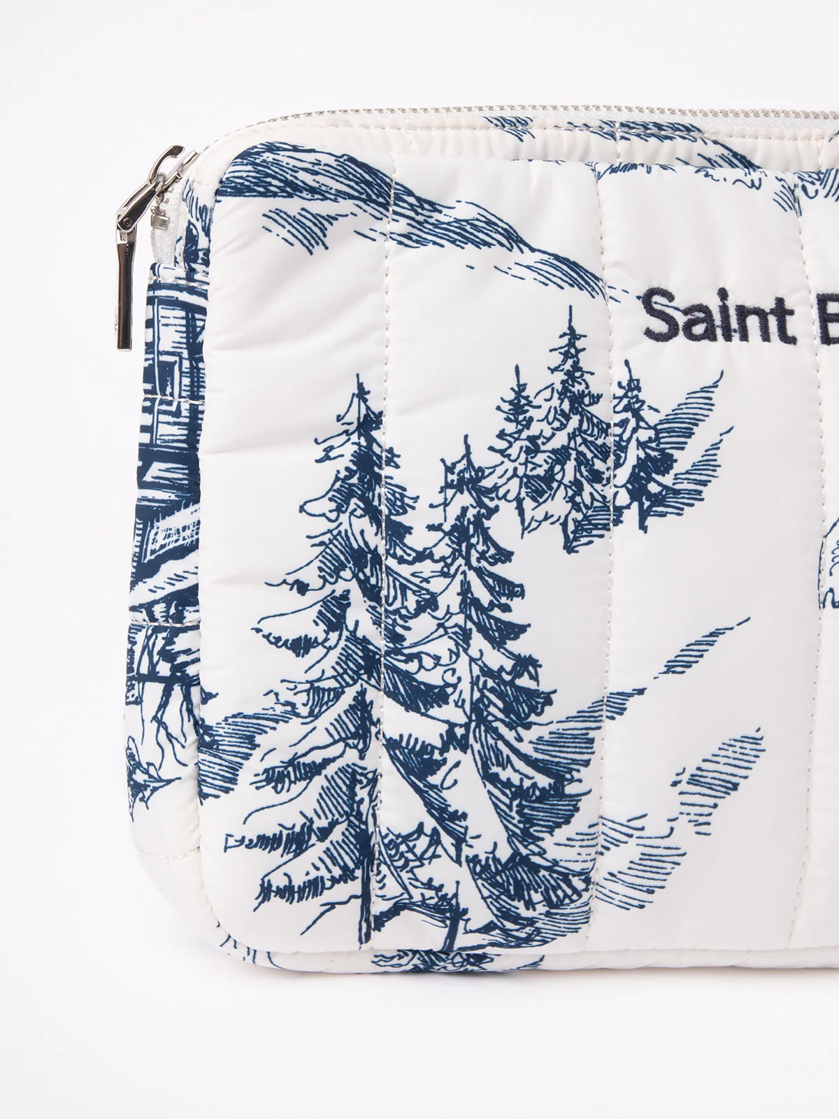 Custodia da tablet puffer con stampa toile de jouy - Image 3