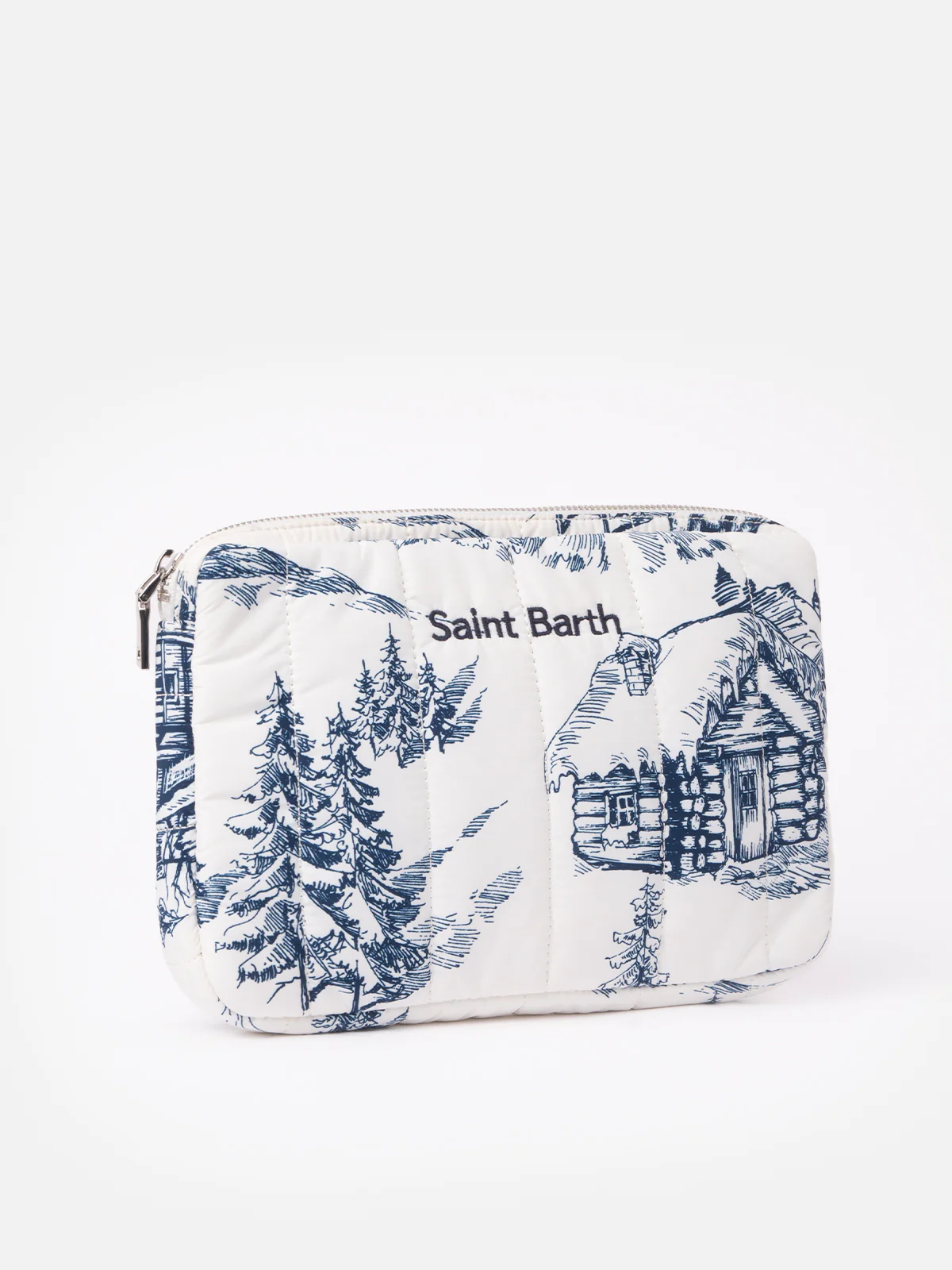 Custodia da tablet puffer con stampa toile de jouy - Image 4