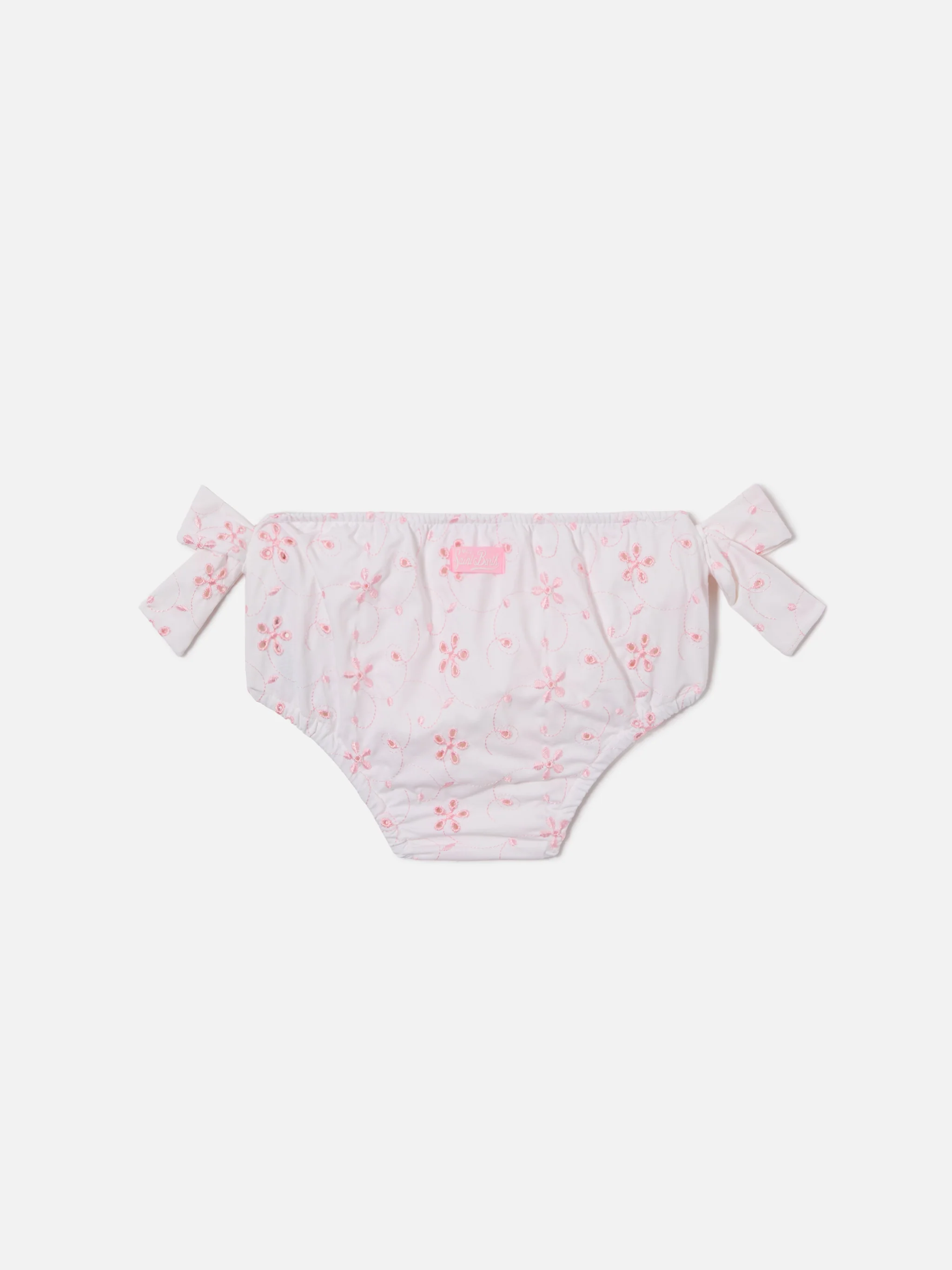 Culotte mare Rainbow in sangallo con fantasia floreale - Image 2