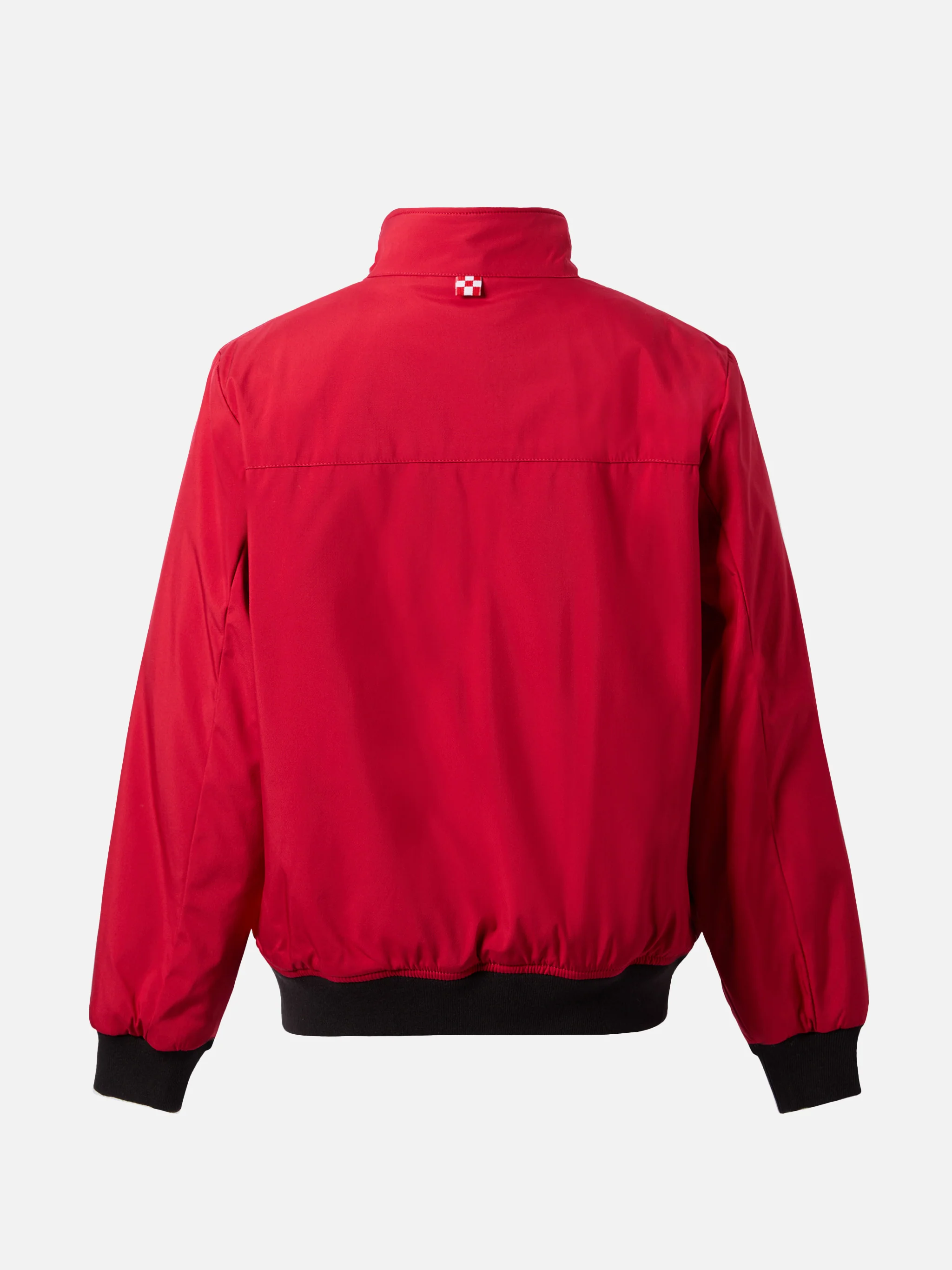 Bomber rosso Country Jr con interno in pelliccia - Image 3