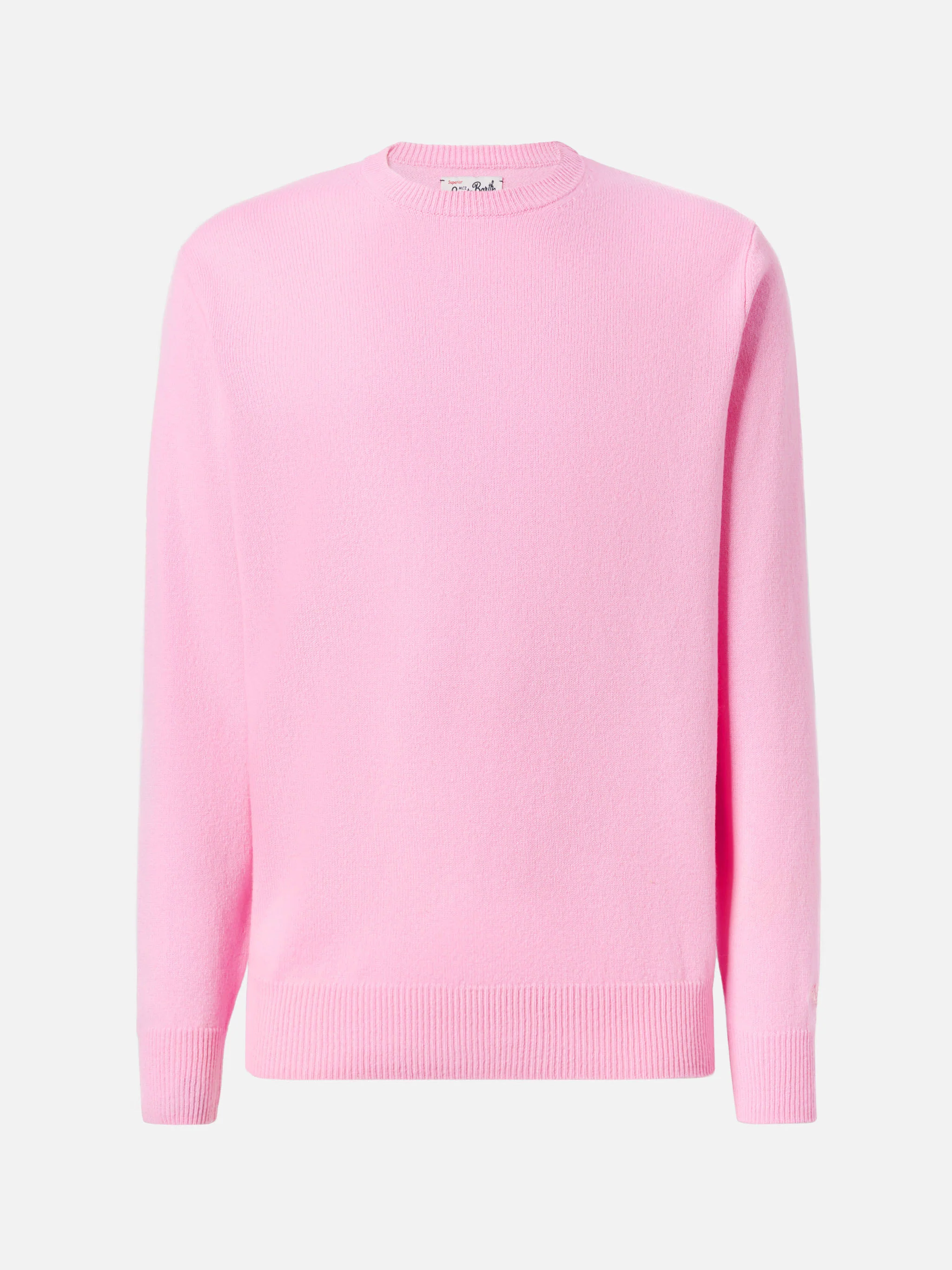 Maglione Regent in 100% LAMBSWOOL rosa - Image 5