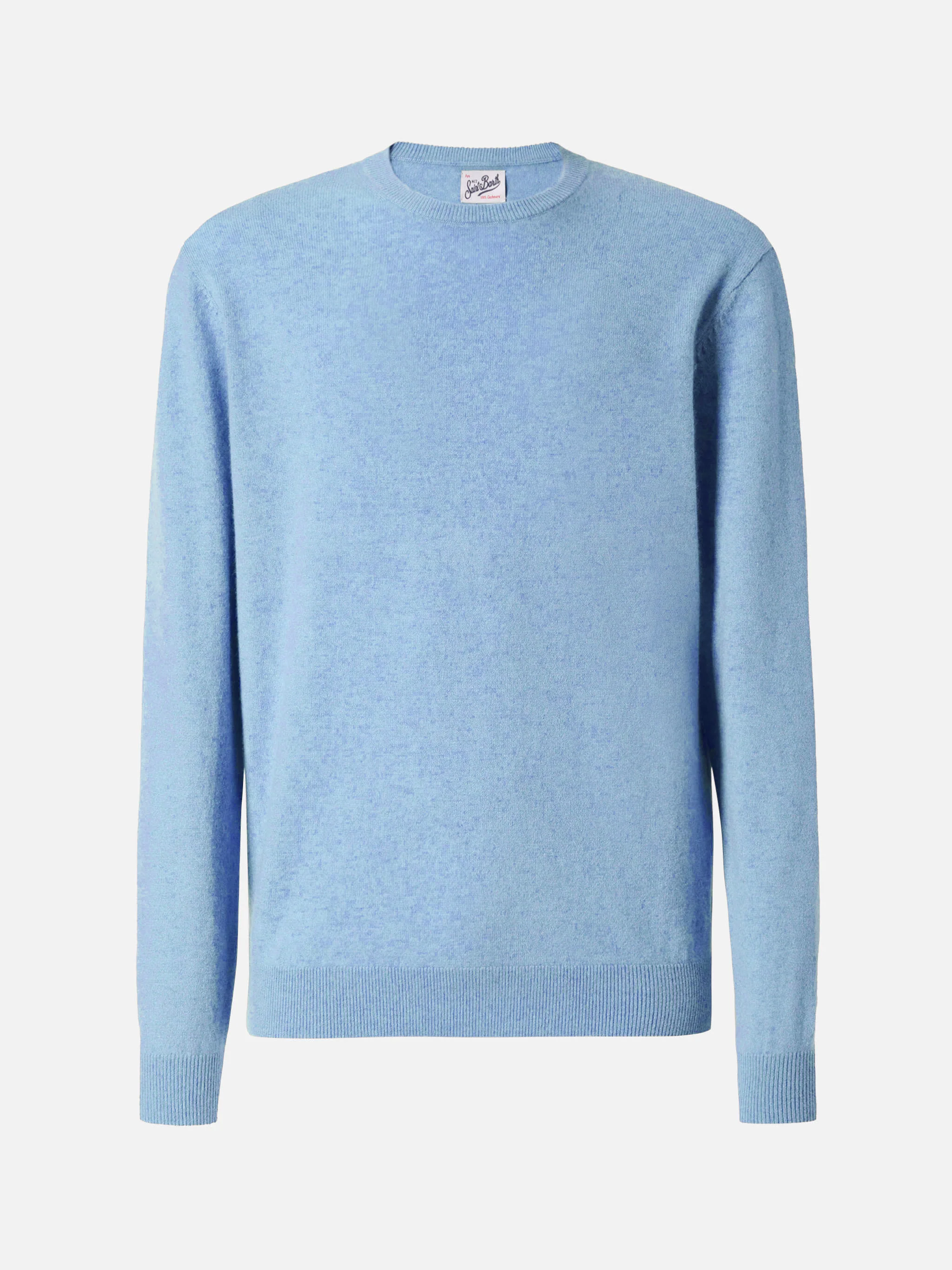 Maglione Regent in 100% CASHMERE azzurro - Image 5