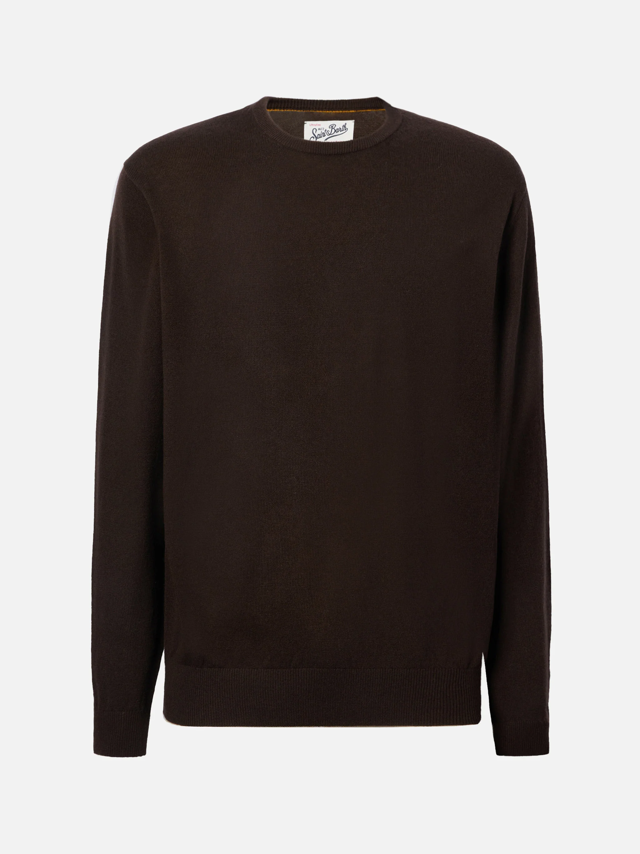 Maglione Regent in LANA MERINO e CASHMERE marrone - Image 5