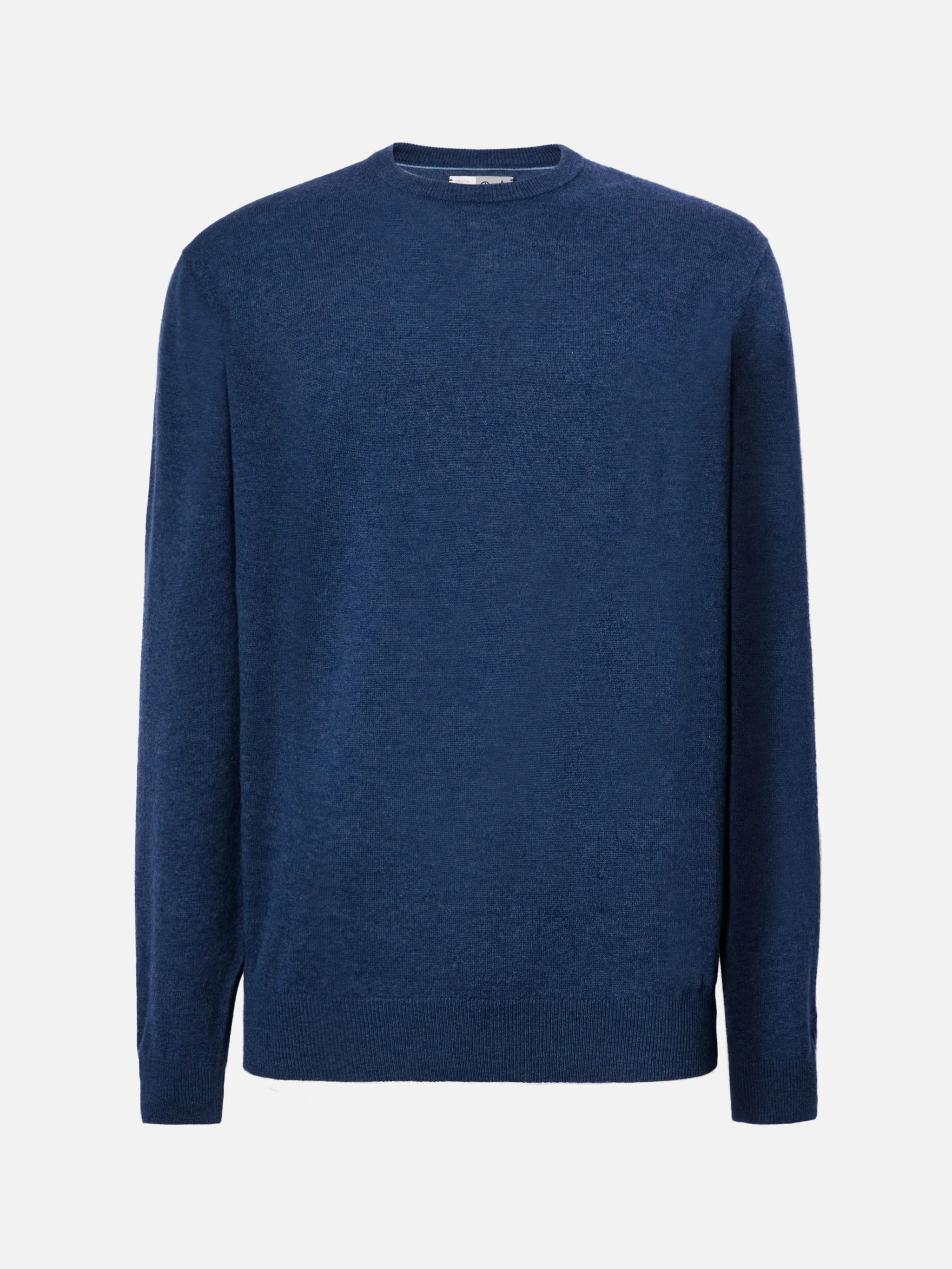 Maglione Regent in LANA MERINO e CASHMERE azzurro denim - Image 5