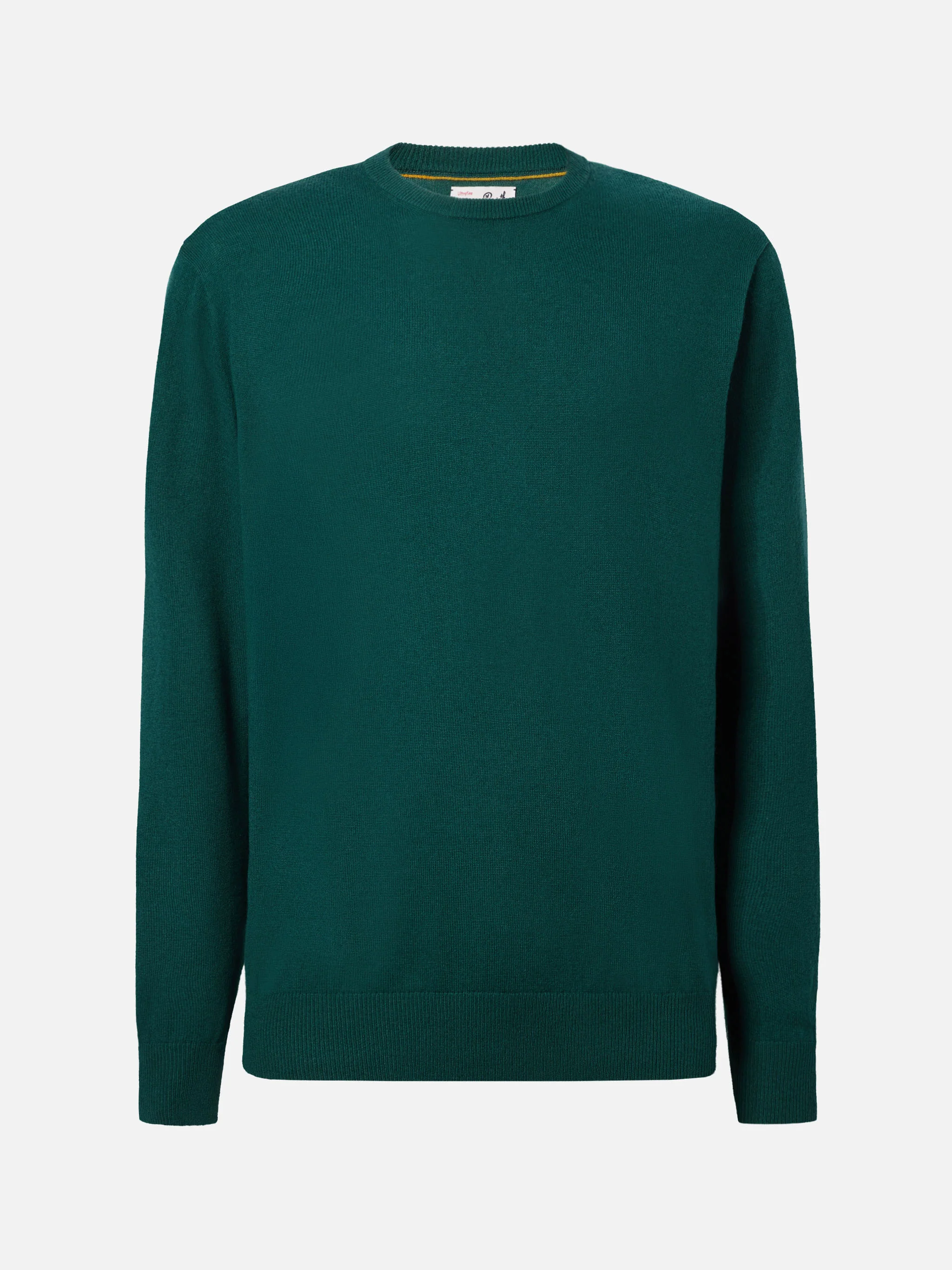 Maglione Regent in LANA MERINO e CASHMERE verde inglese - Image 5