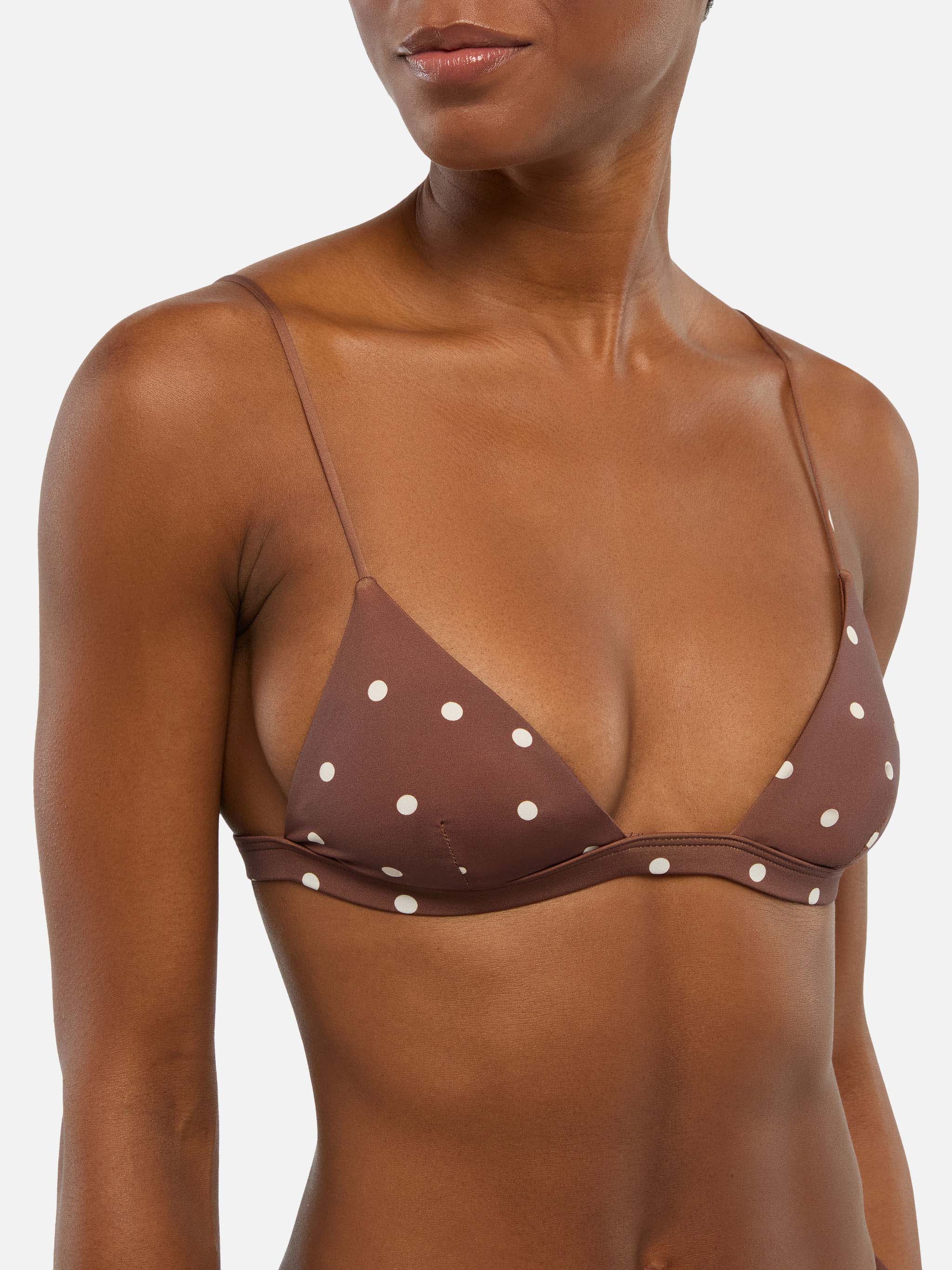 Rylie triangle top with polka dots print - Image 2