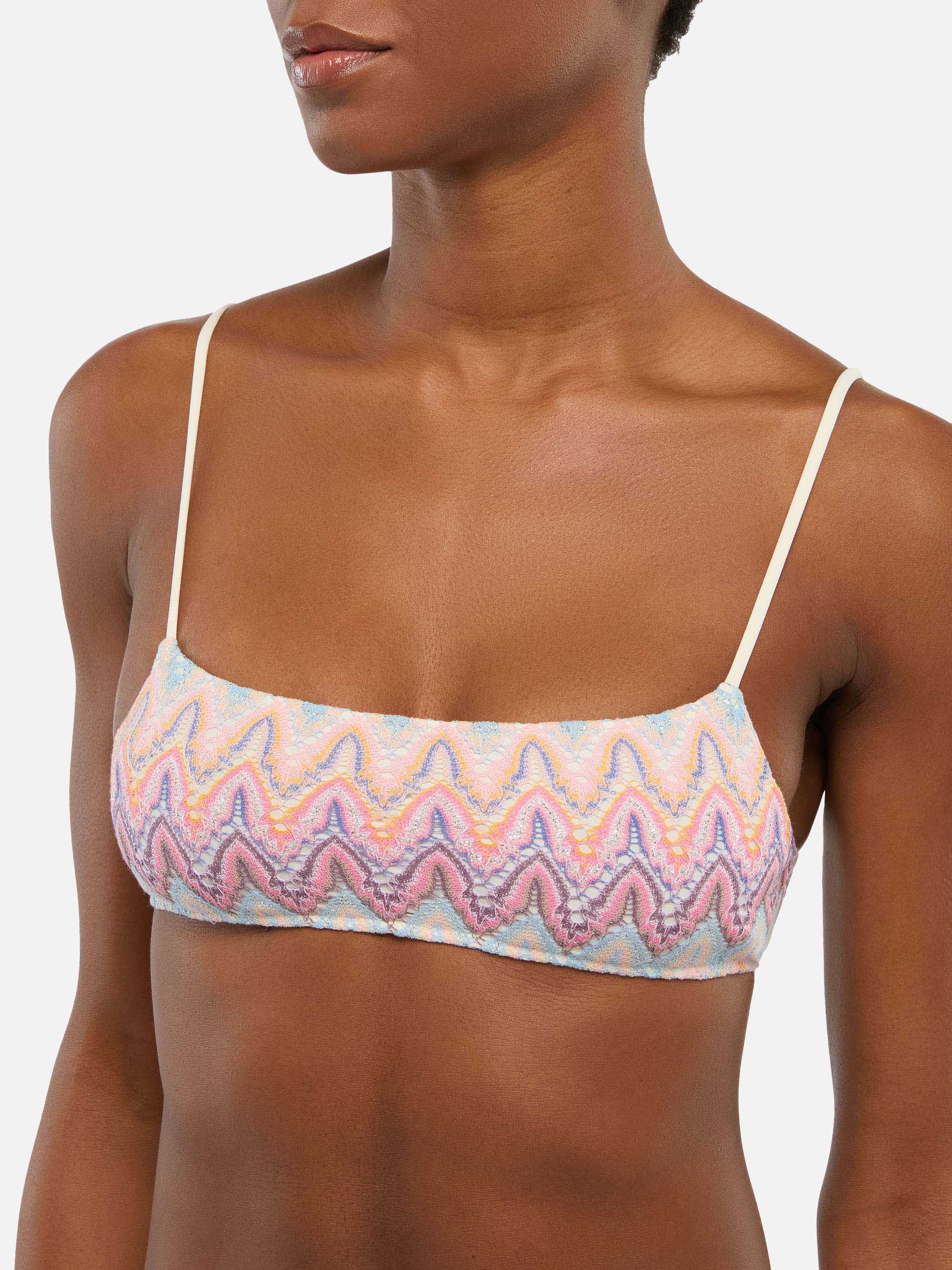 Sadie bralette in maglia raschel - Image 2