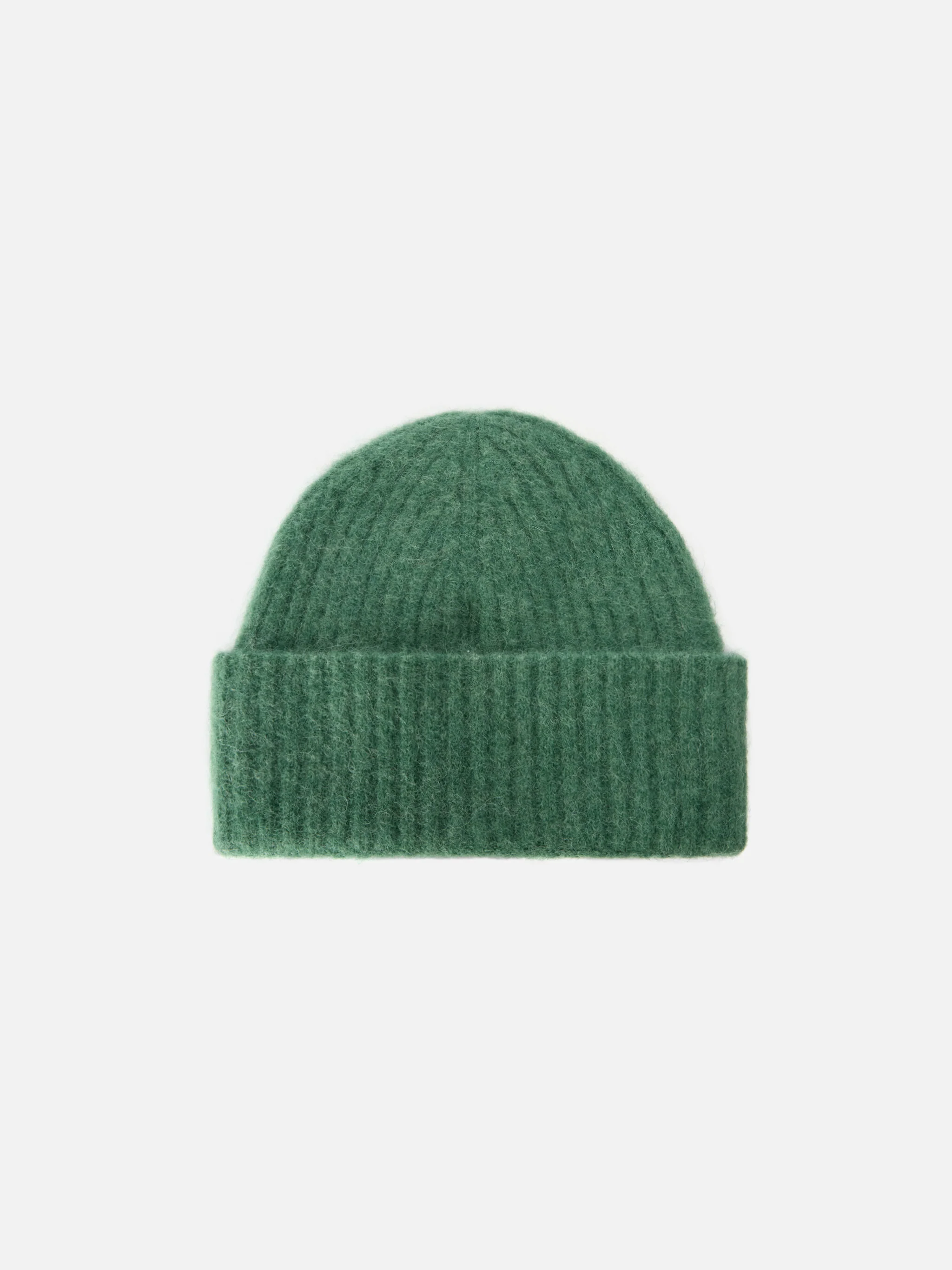 Cappello Wengen in ALPACA STRETCH verde salvia - Image 3