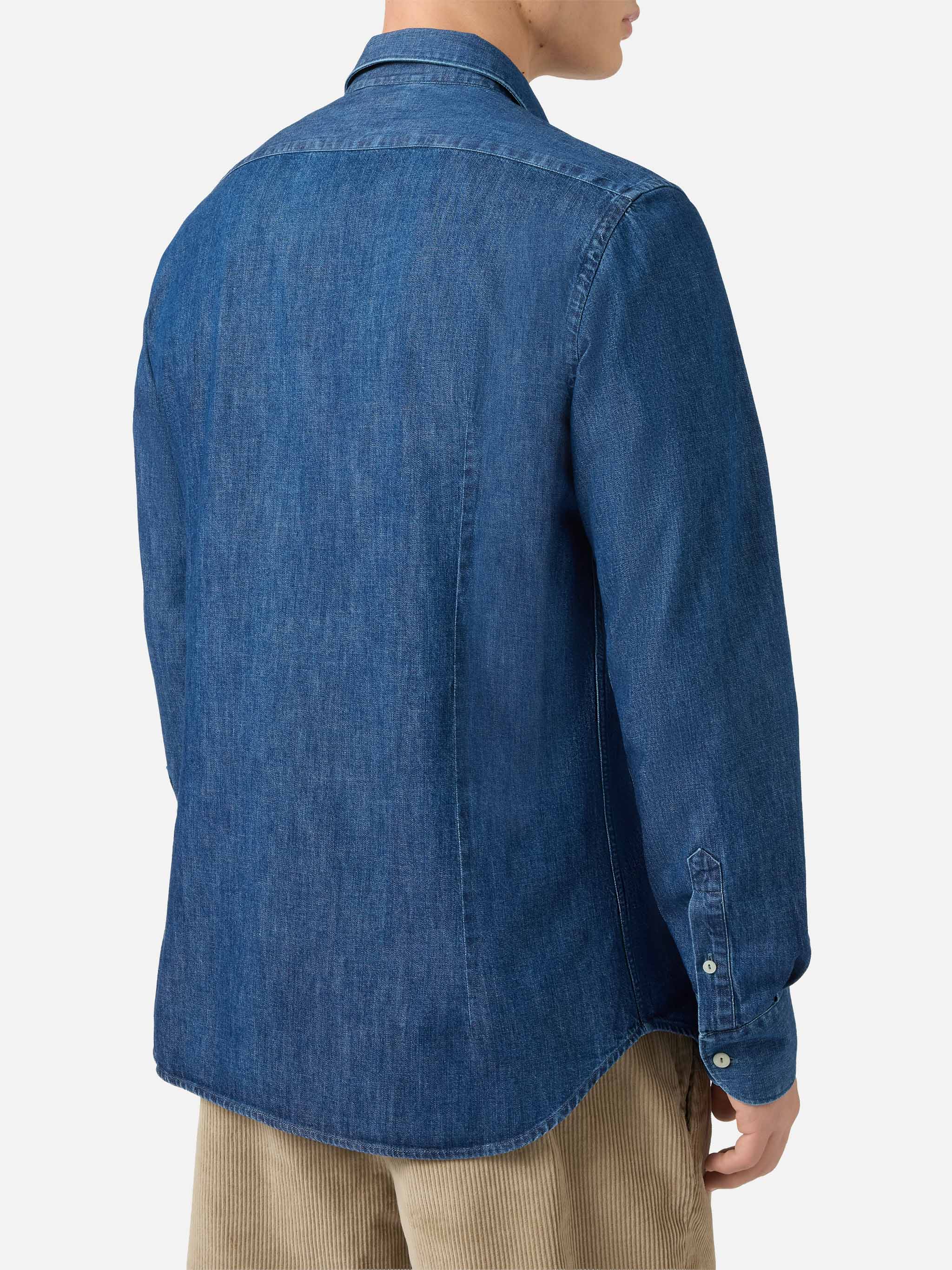 Camicia Seefeld in denim con collo classico - Image 3